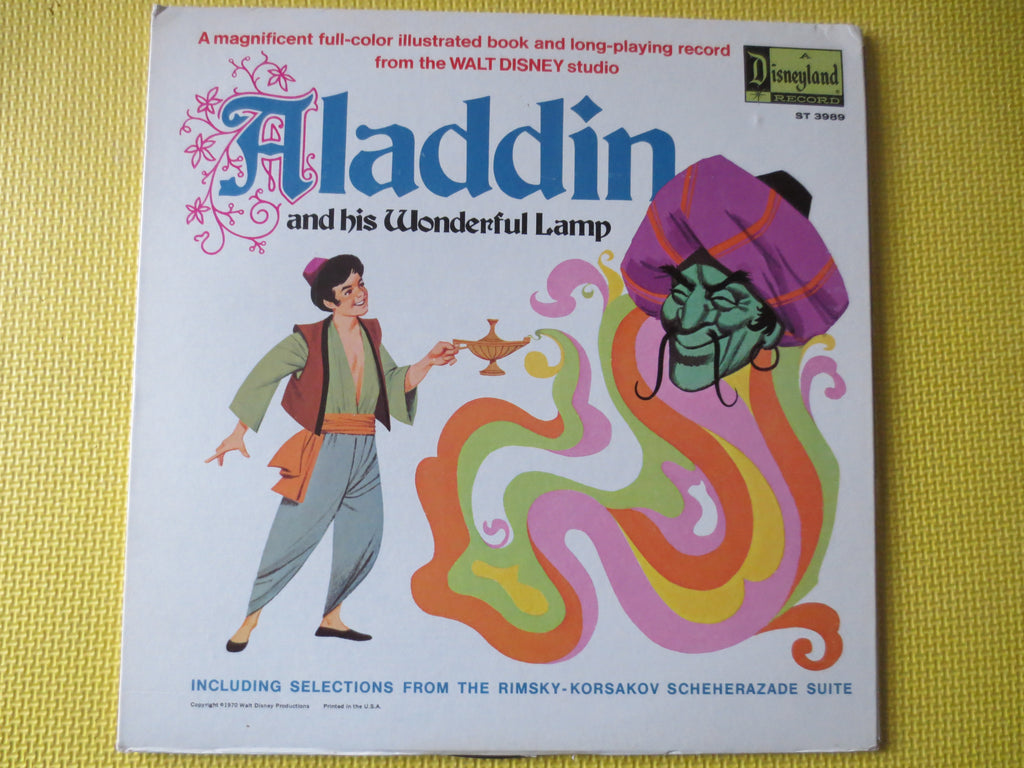 Walt Disney – Aladdin and His Wonderful Lamp (1970) Vinyl LP