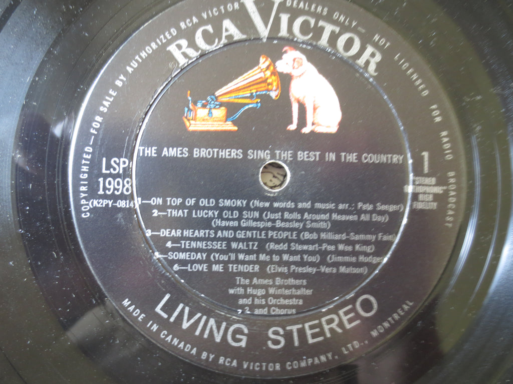 The Ames Brothers – The Best in the Country (1959) Vinyl LP