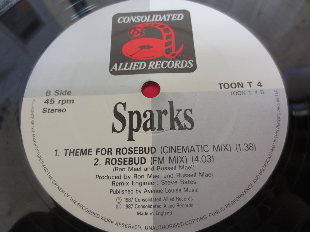 Sparks – Rosebud (1987) Vinyl 12" EP