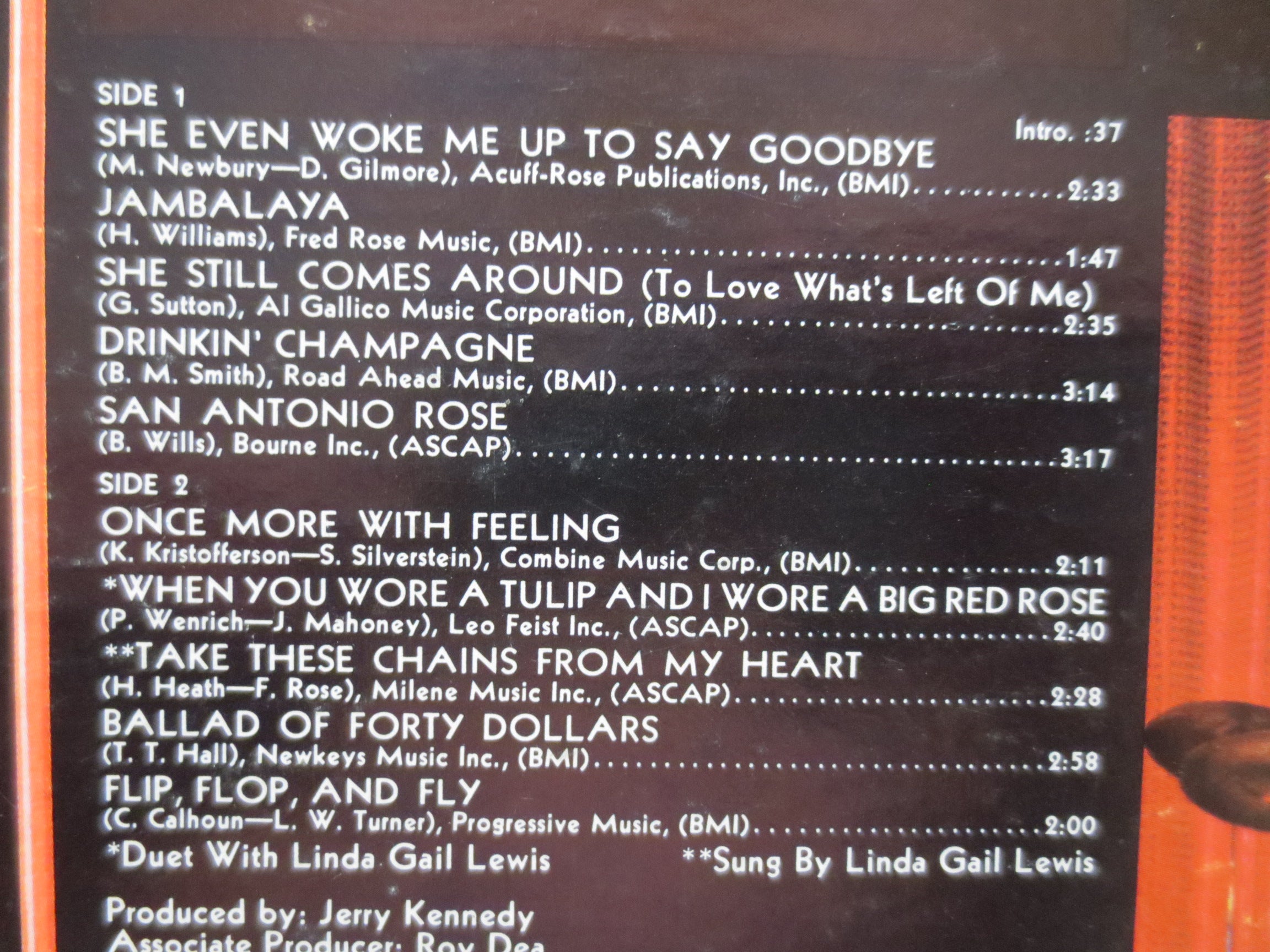 Jerry Lee Lewis – Live (1970) Vinyl LP