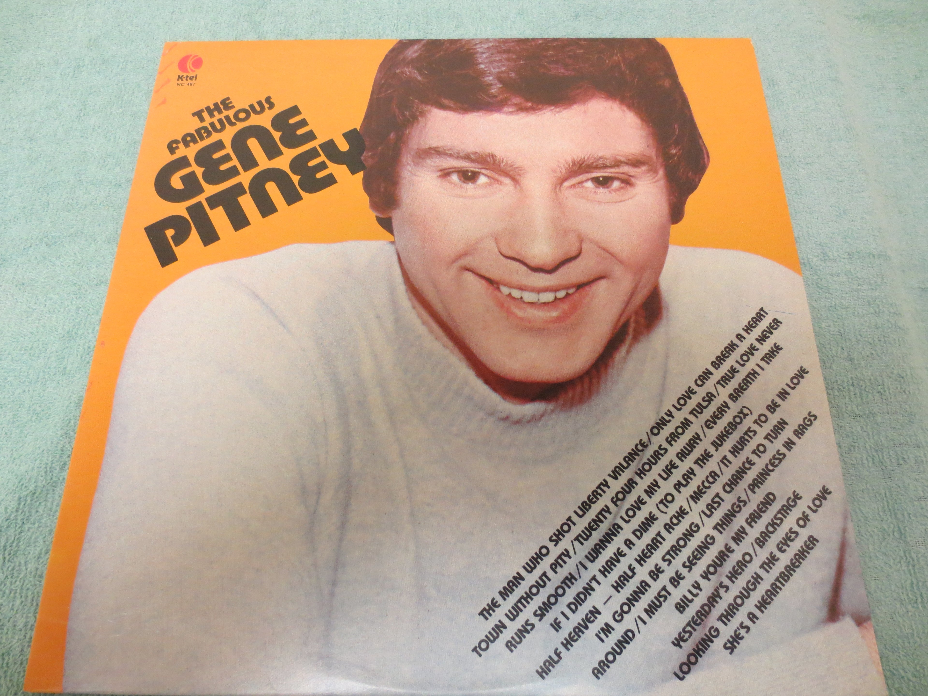Gene Pitney – The Fabulous Gene Pitney (1977) Vinyl LP