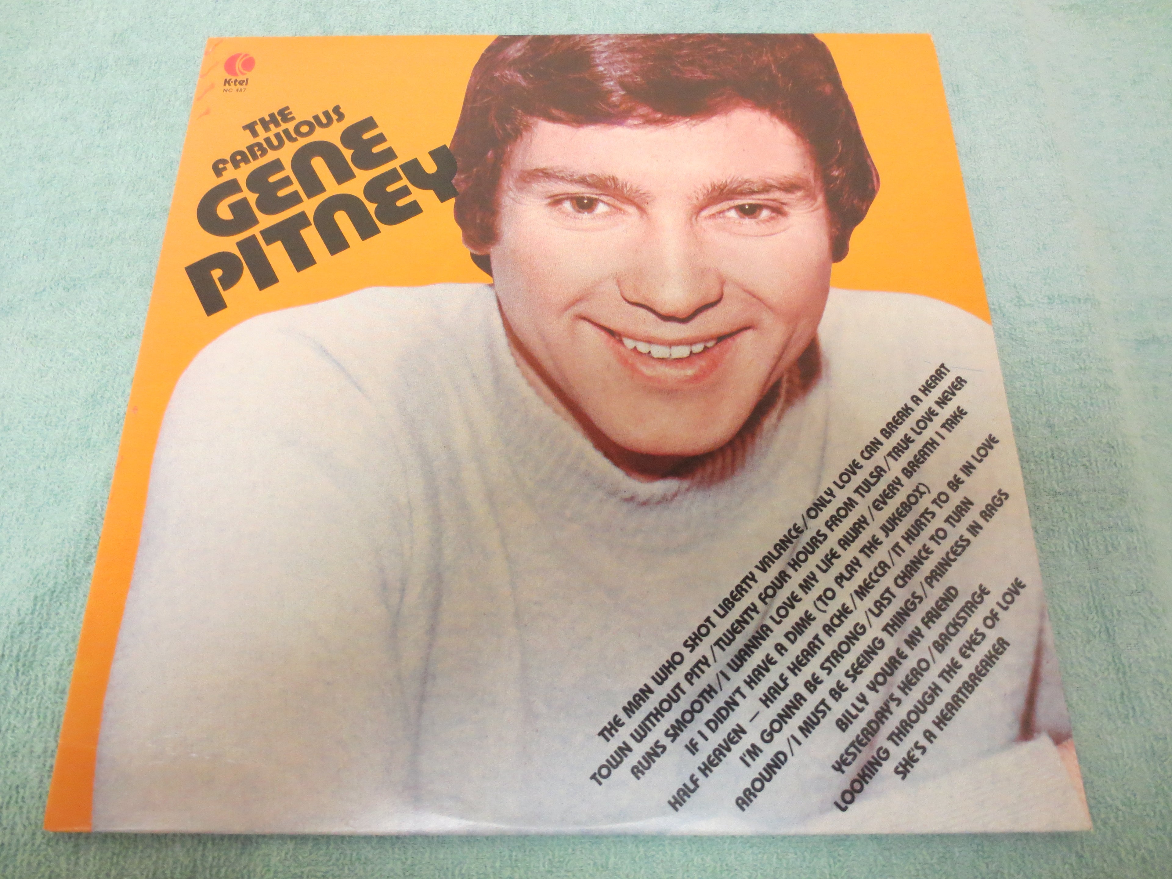 Gene Pitney – The Fabulous Gene Pitney (1977) Vinyl LP