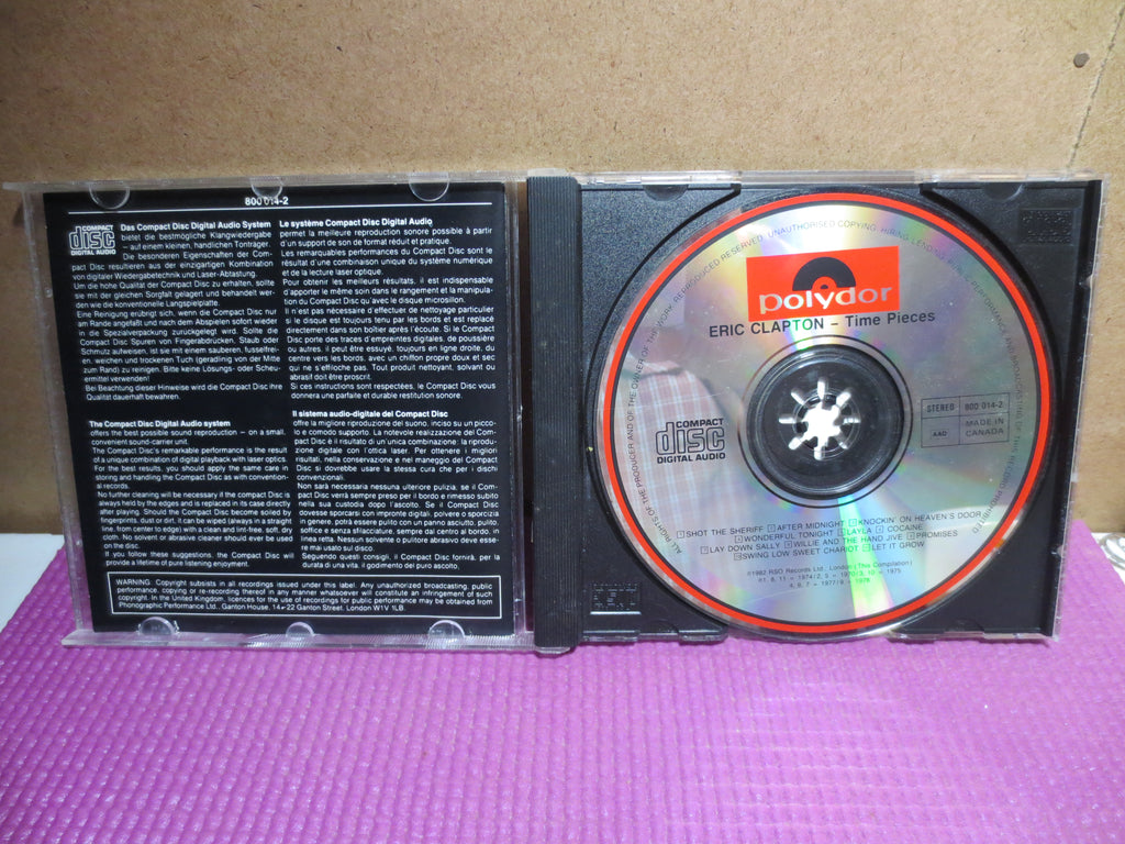 Eric Clapton – Time Pieces: The Best of Eric Clapton (1987) CD