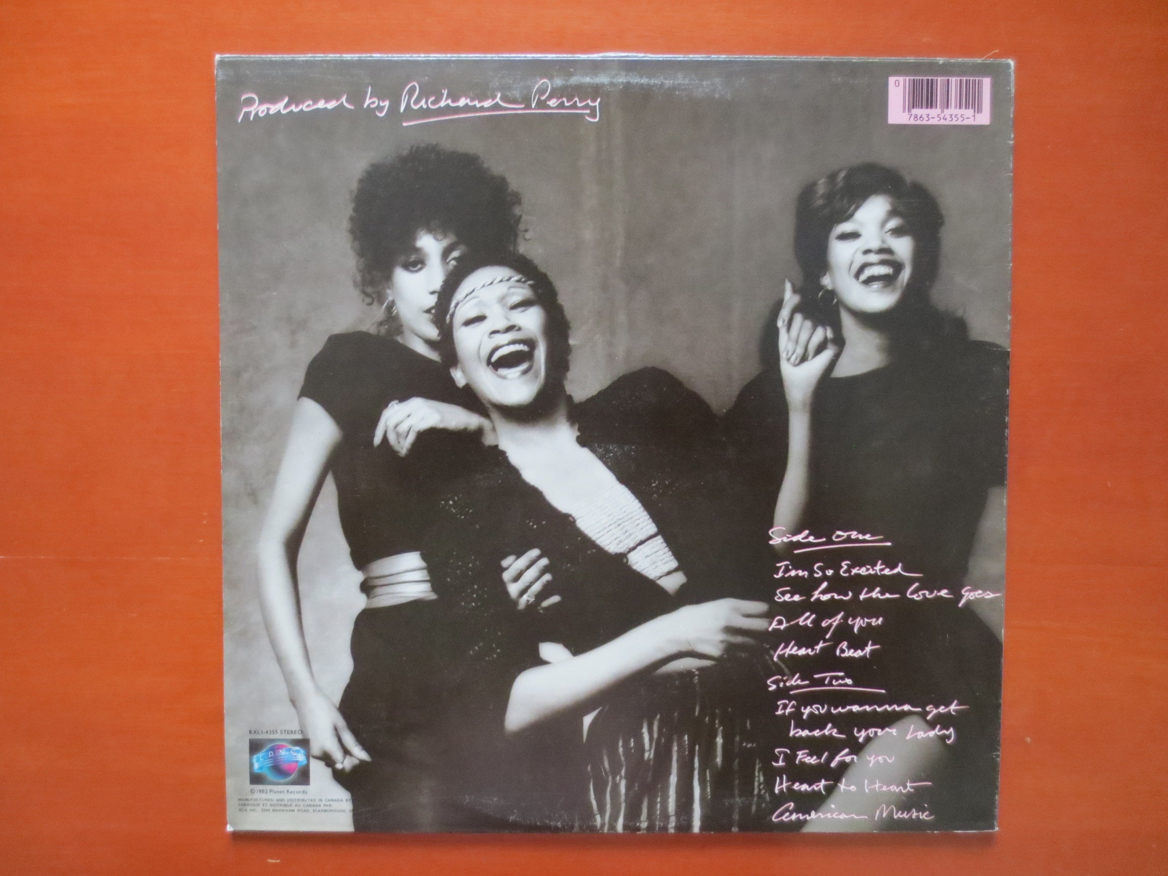 The Pointer Sisters – So Excited (1982) Vinyl LP