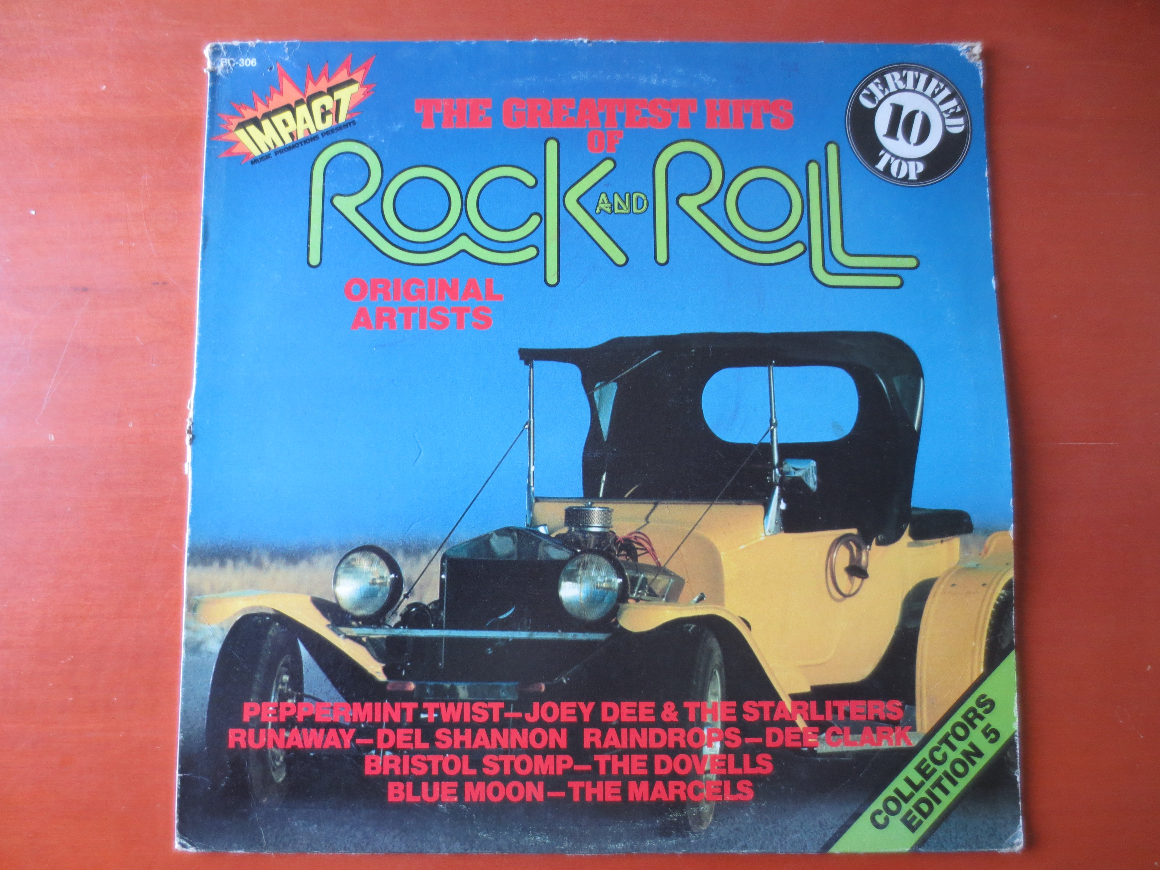 Greatest Hits of Rock and Roll Vol. 5 (1982) Vinyl LP