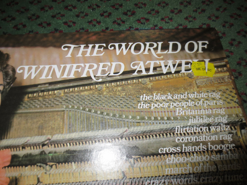 Winifred Atwell – The World of Winifred Atwell (1970) Vinyl LP