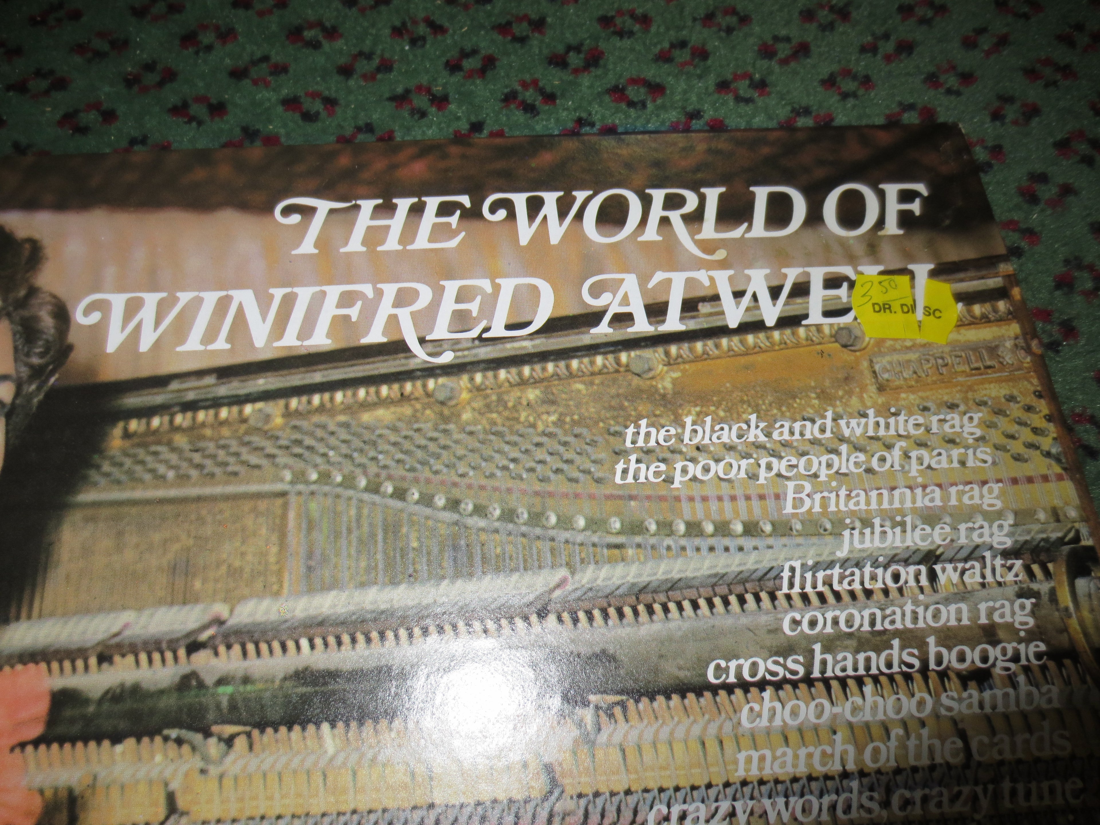 Winifred Atwell – The World of Winifred Atwell (1970) Vinyl LP