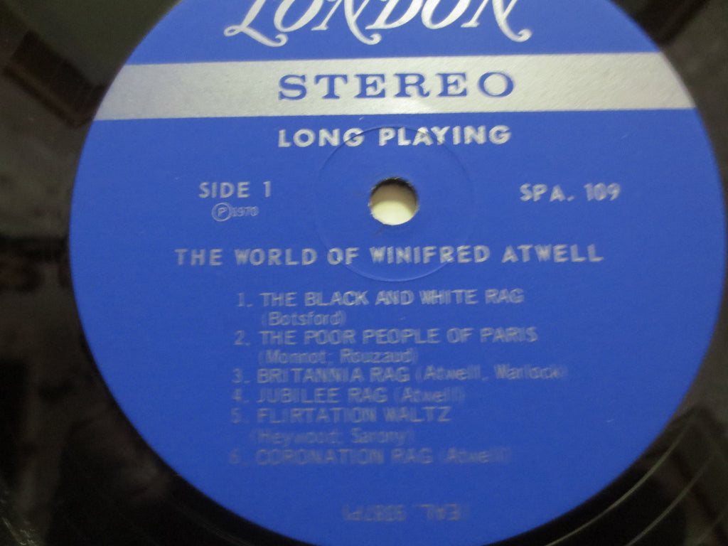 Winifred Atwell – The World of Winifred Atwell (1970) Vinyl LP