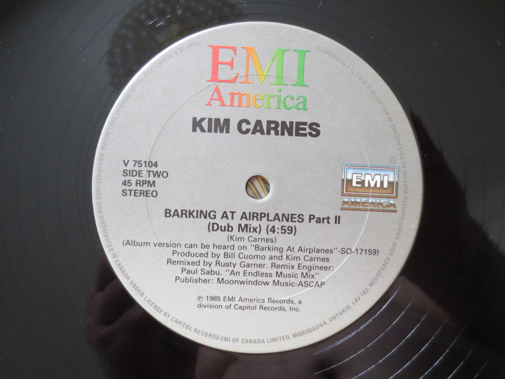 Kim Carnes – Barking at Airplanes Part II (1985) Vinyl EP