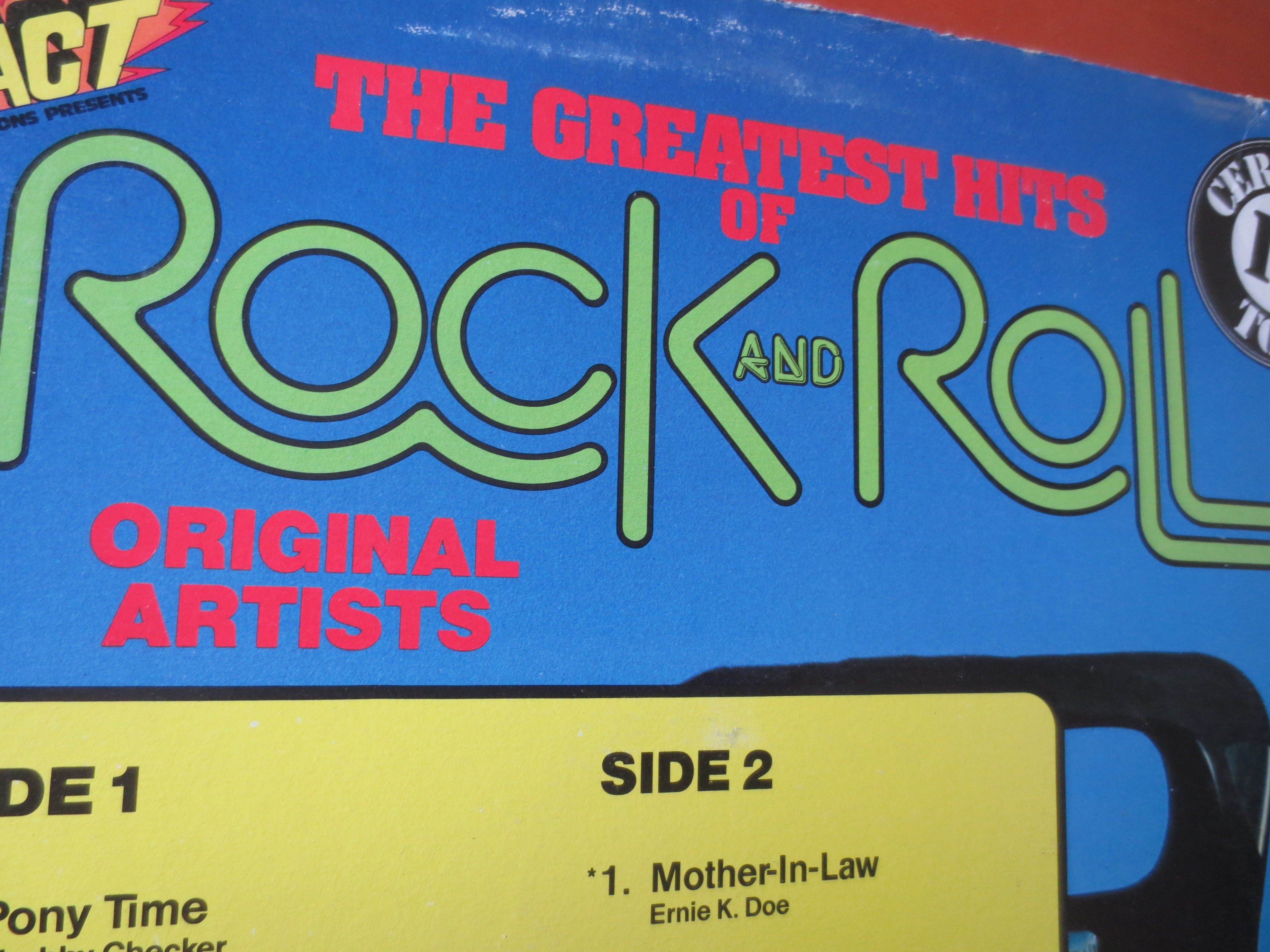 Greatest Hits of Rock and Roll Vol. 5 (1982) Vinyl LP