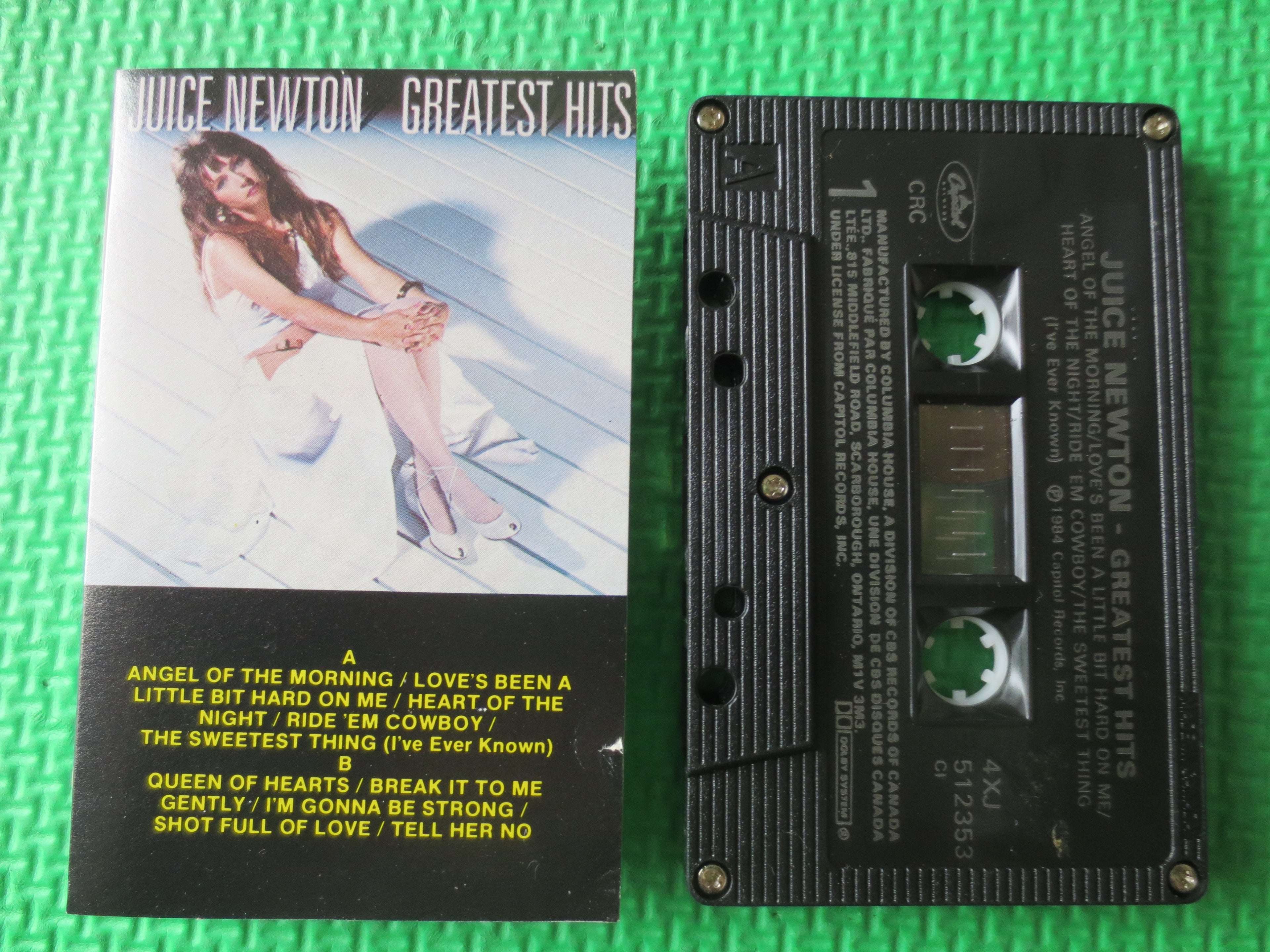 Juice Newton – Greatest Hits (1984) Cassette