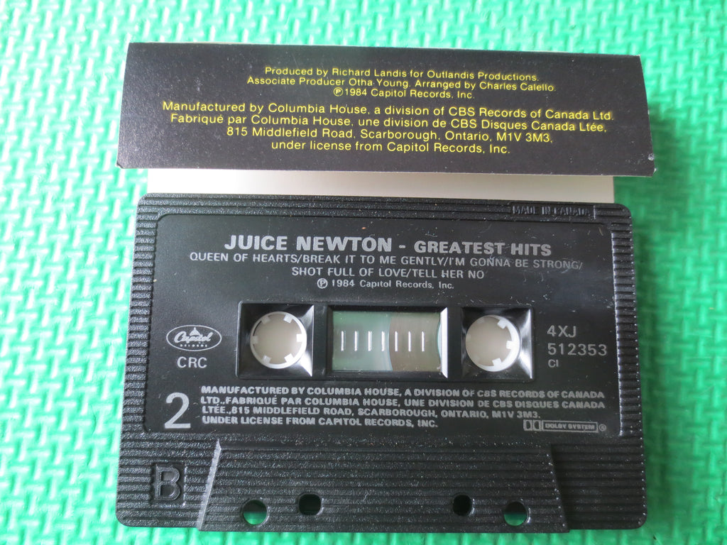 Juice Newton – Greatest Hits (1984) Cassette