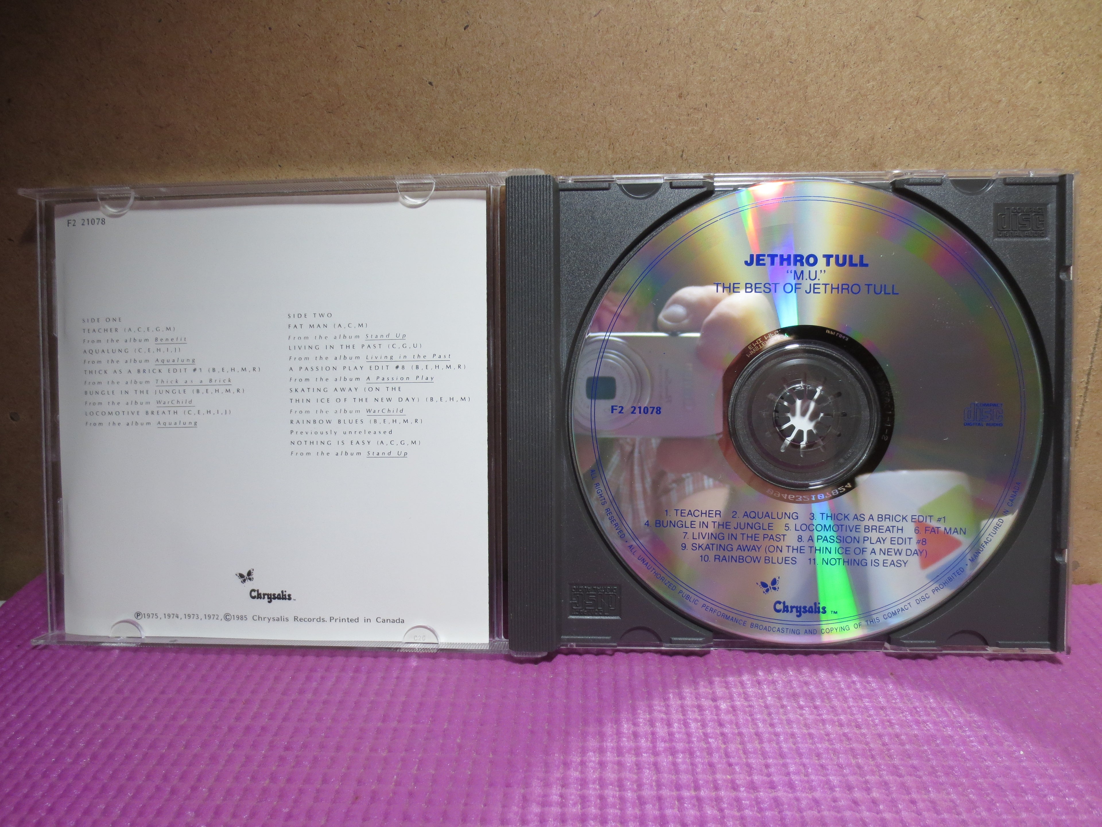 Jethro Tull – The Best of Jethro Tull CD