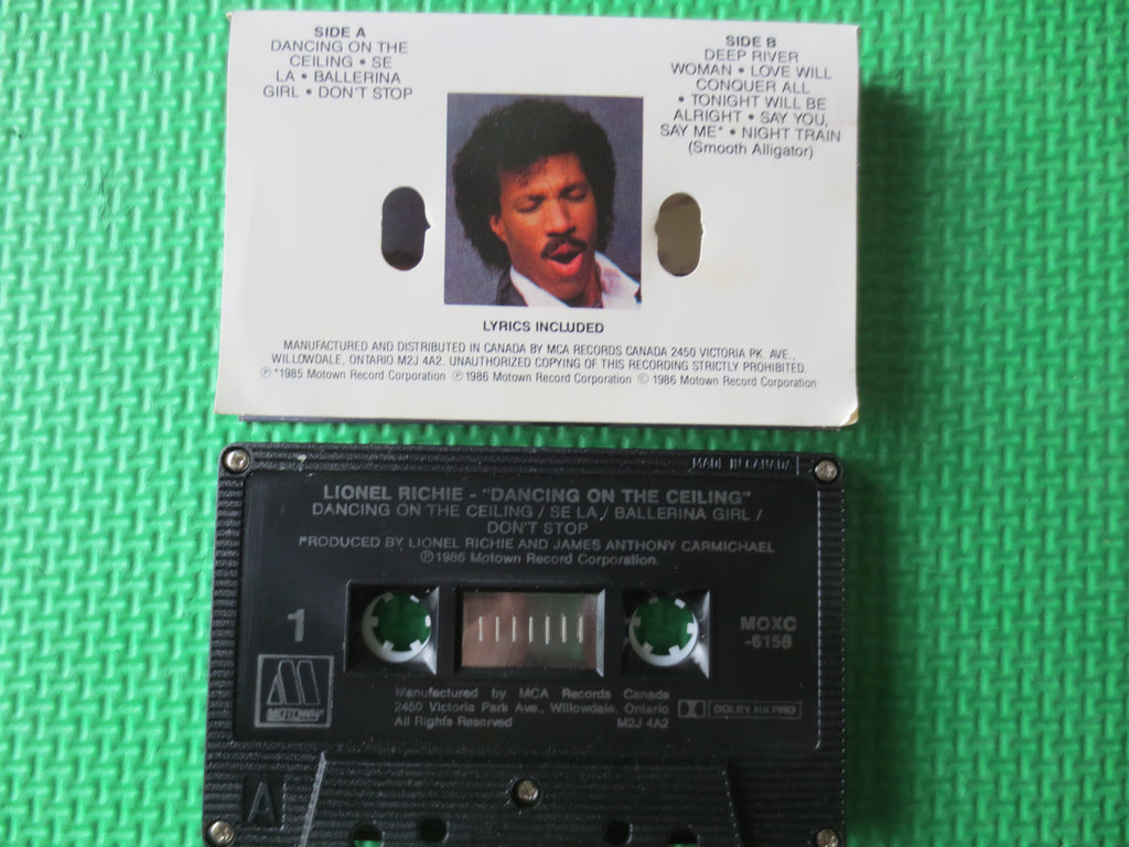 Lionel Richie – Dancing on the Ceiling (1986) Cassette
