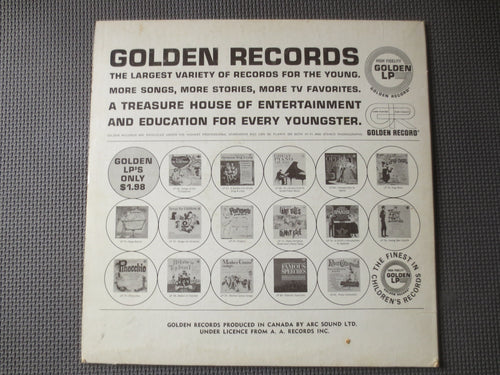 Captain Kangaroo featuring Bob Keeshan (1958) Vinyl LP