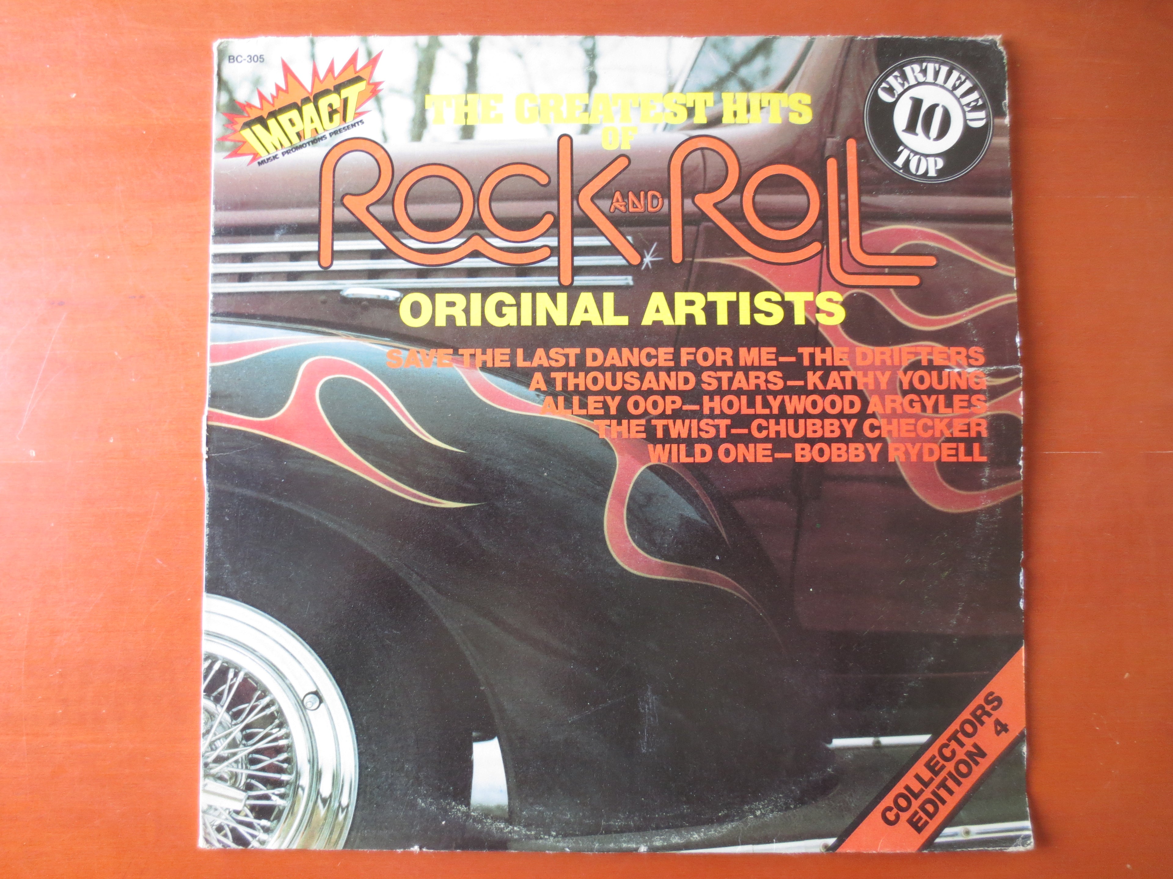 Greatest Hits of Rock and Roll Vol. 4 (1982) Vinyl LP