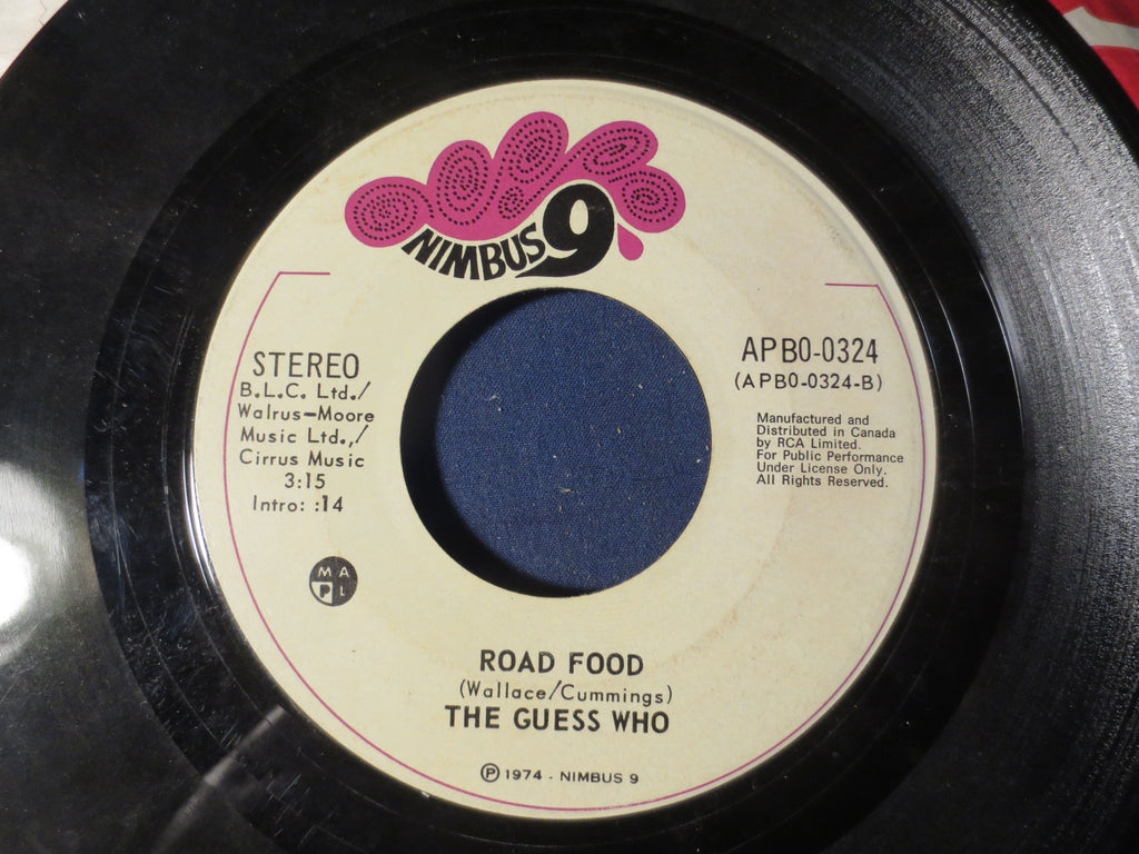 The Guess Who – Clap for the Wolfman (1974) 45 RPM Single