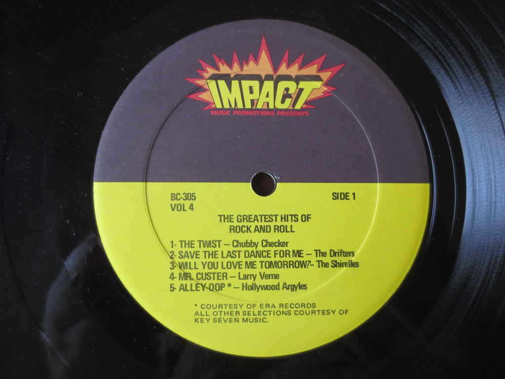 Greatest Hits of Rock and Roll Vol. 4 (1982) Vinyl LP
