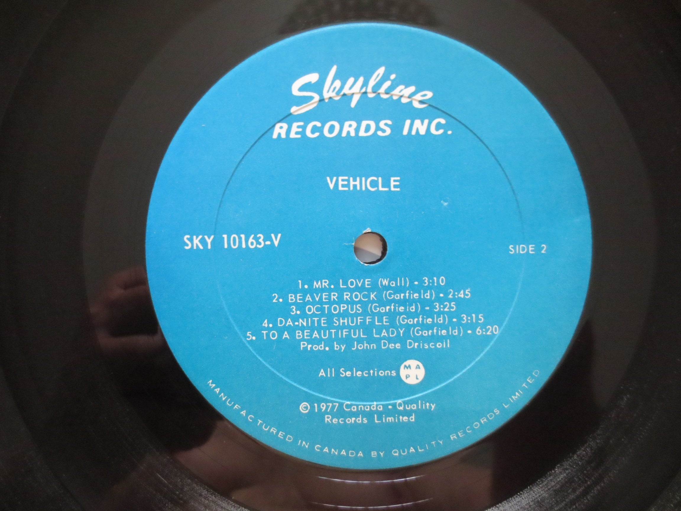 Vehicle – Vehicle (1977) Vinyl LP