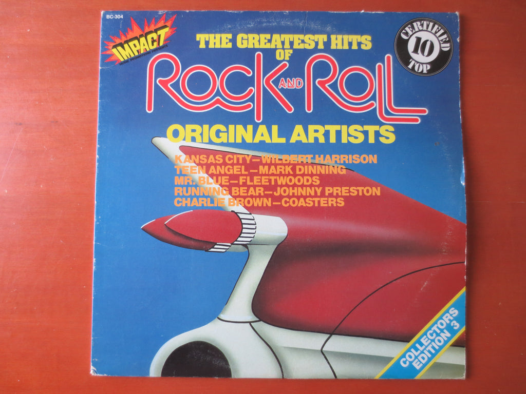 Greatest Hits of Rock and Roll Vol. 3 (1982) Vinyl LP