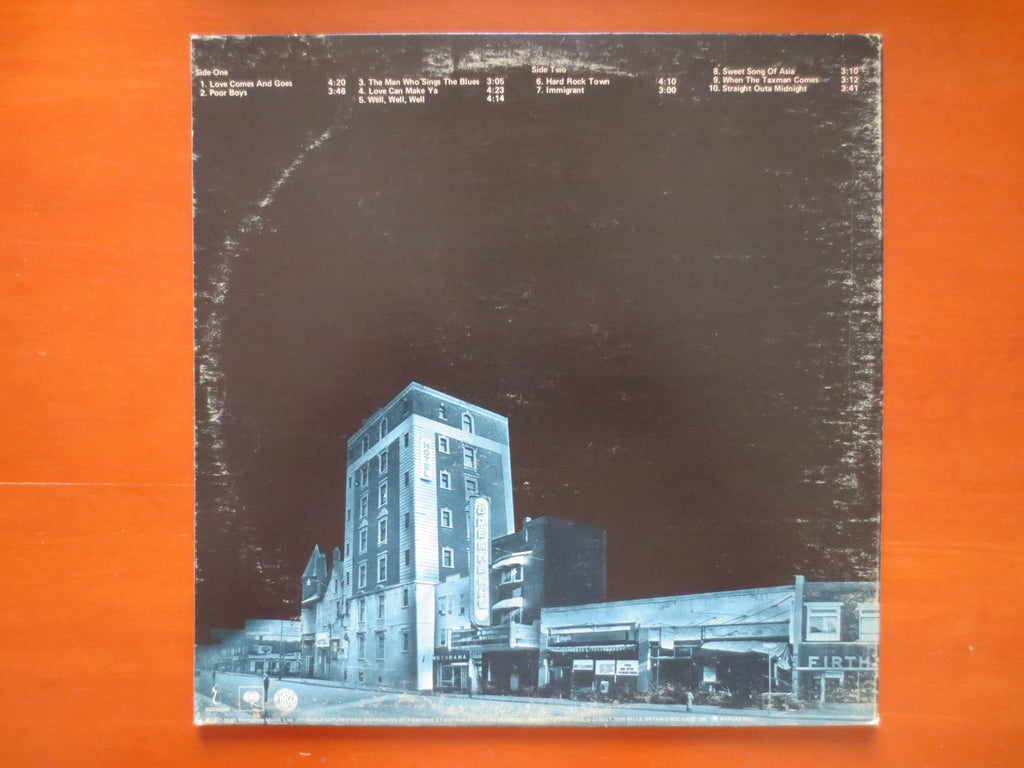 Murray McLauchlan – Hard Rock Town (1977) Vinyl LP