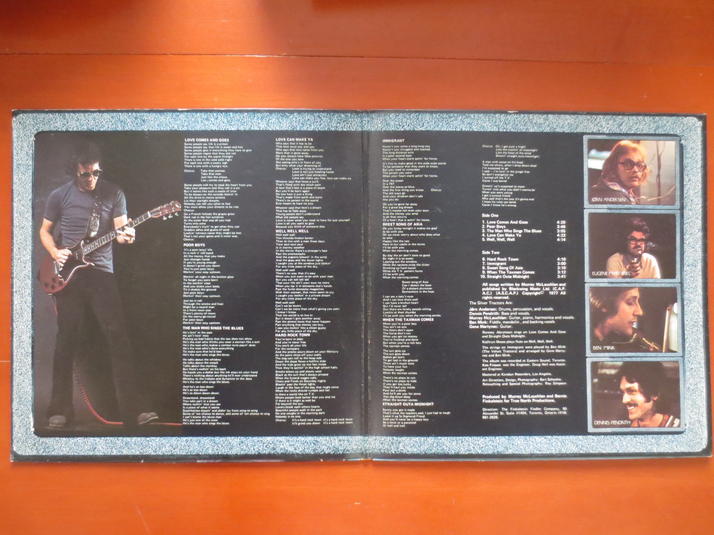 Murray McLauchlan – Hard Rock Town (1977) Vinyl LP