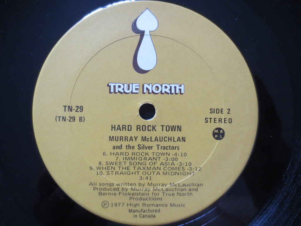 Murray McLauchlan – Hard Rock Town (1977) Vinyl LP