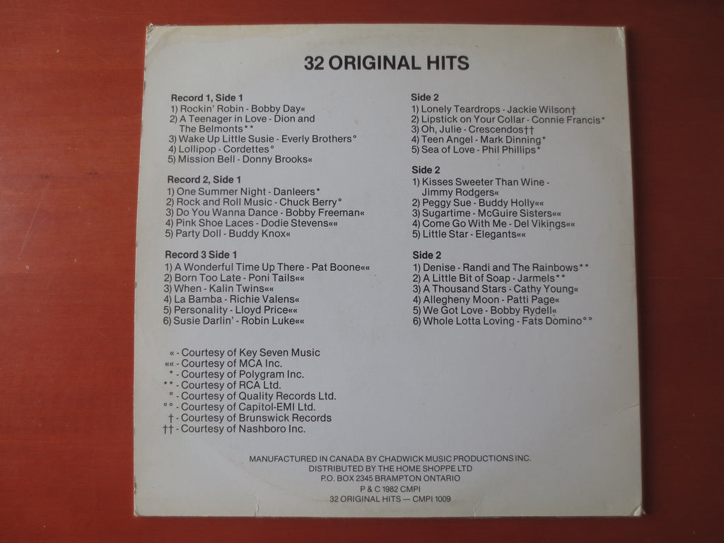 32 Original Hits (1982) Double Vinyl LP