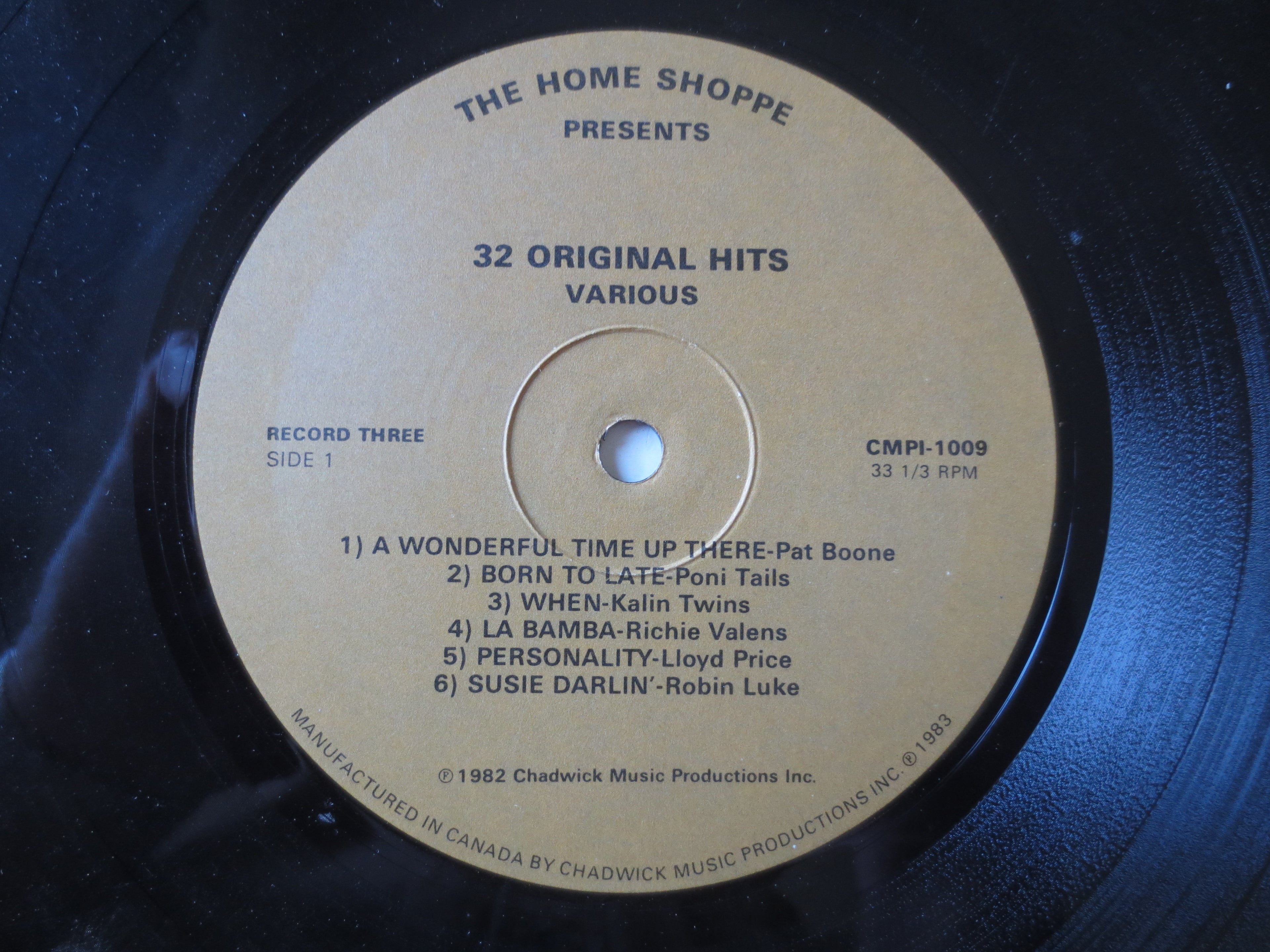 32 Original Hits (1982) Double Vinyl LP
