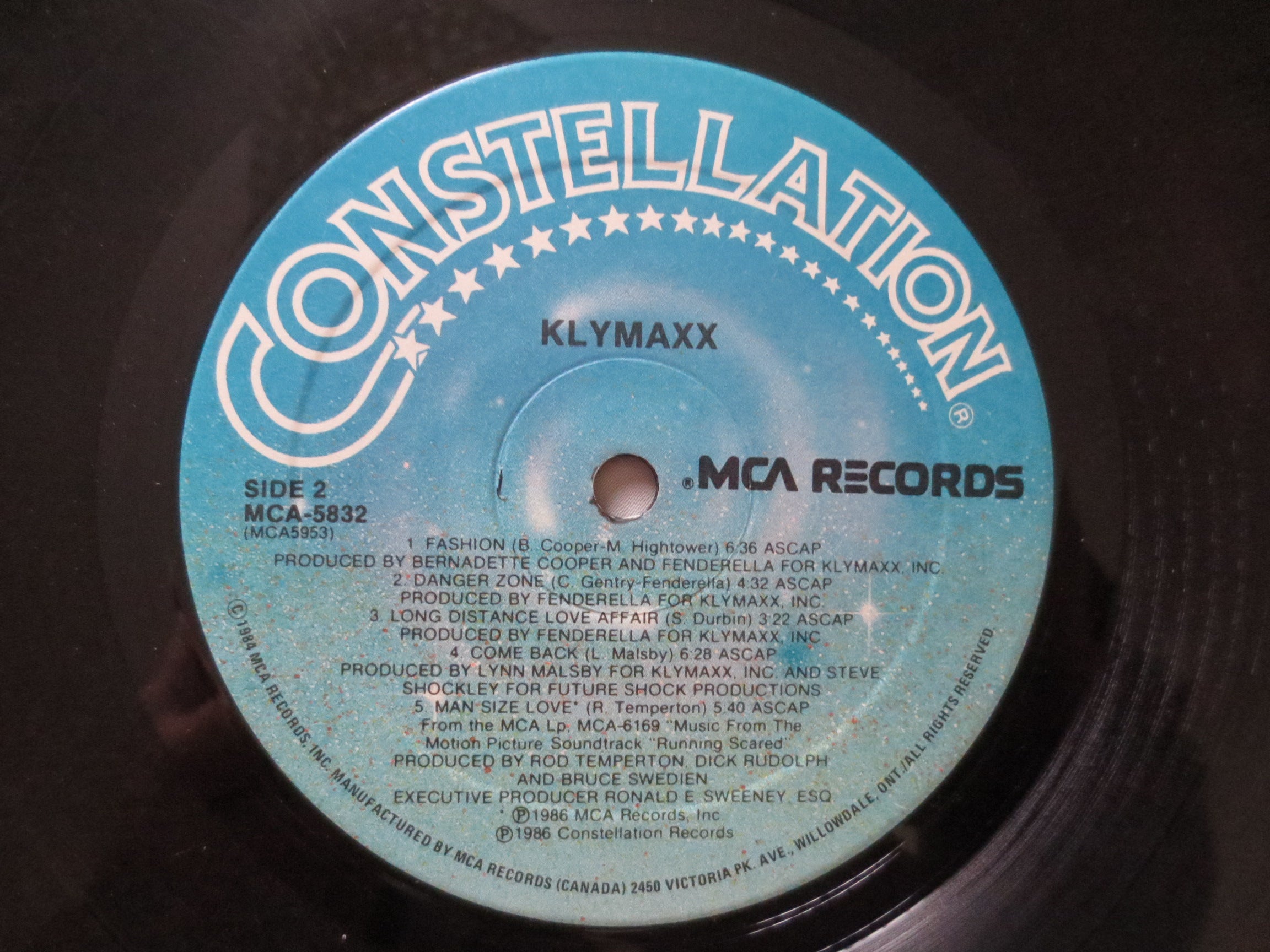Klymaxx – Klymaxx (1986) Vinyl LP