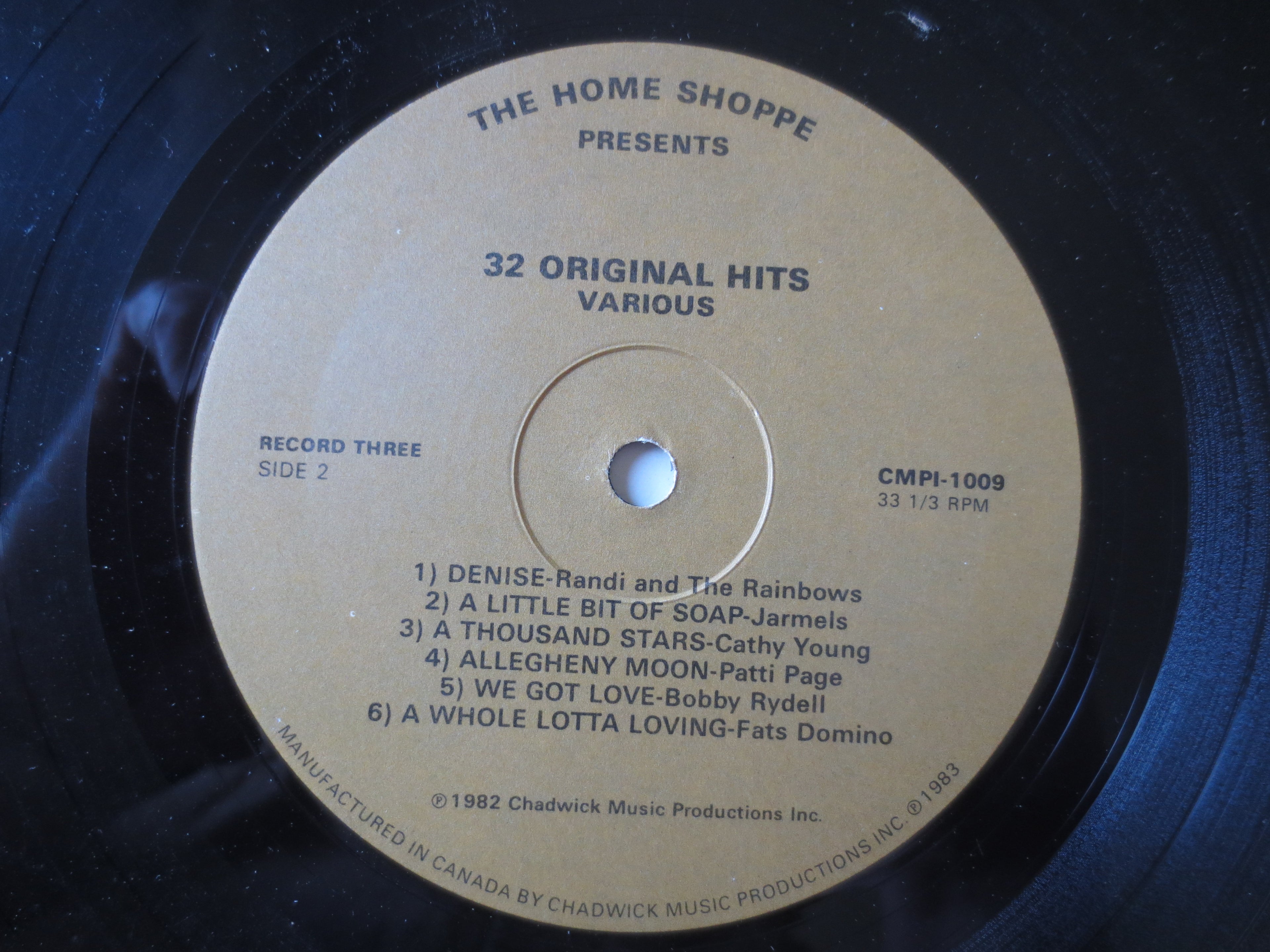 32 Original Hits (1982) Double Vinyl LP