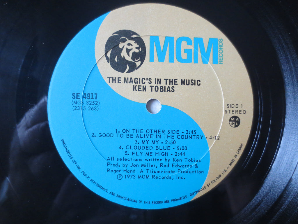Ken Tobias – The Magic in the Music (1973) Vinyl LP
