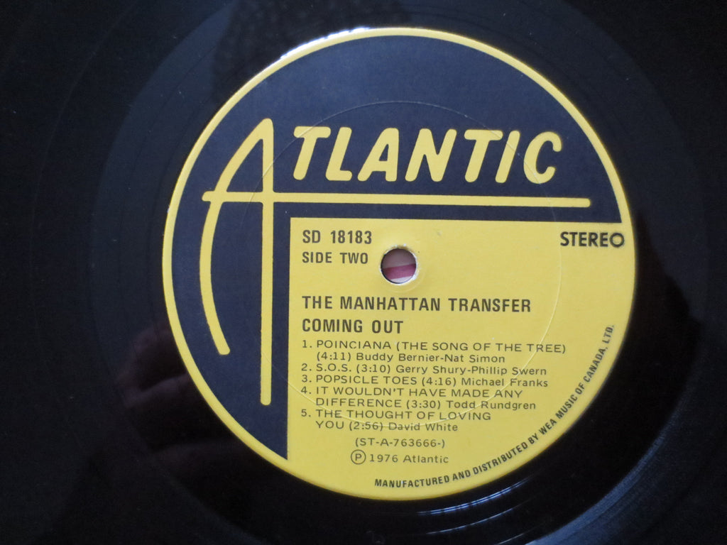The Manhattan Transfer – Coming Out (1976) Vinyl LP