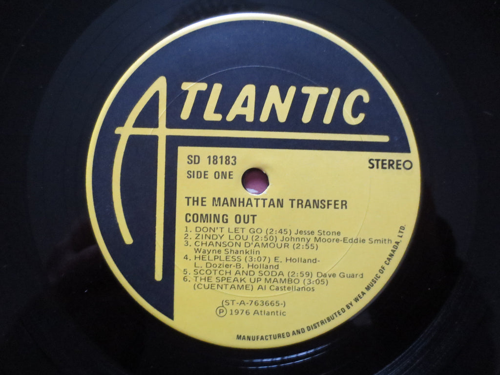 The Manhattan Transfer – Coming Out (1976) Vinyl LP