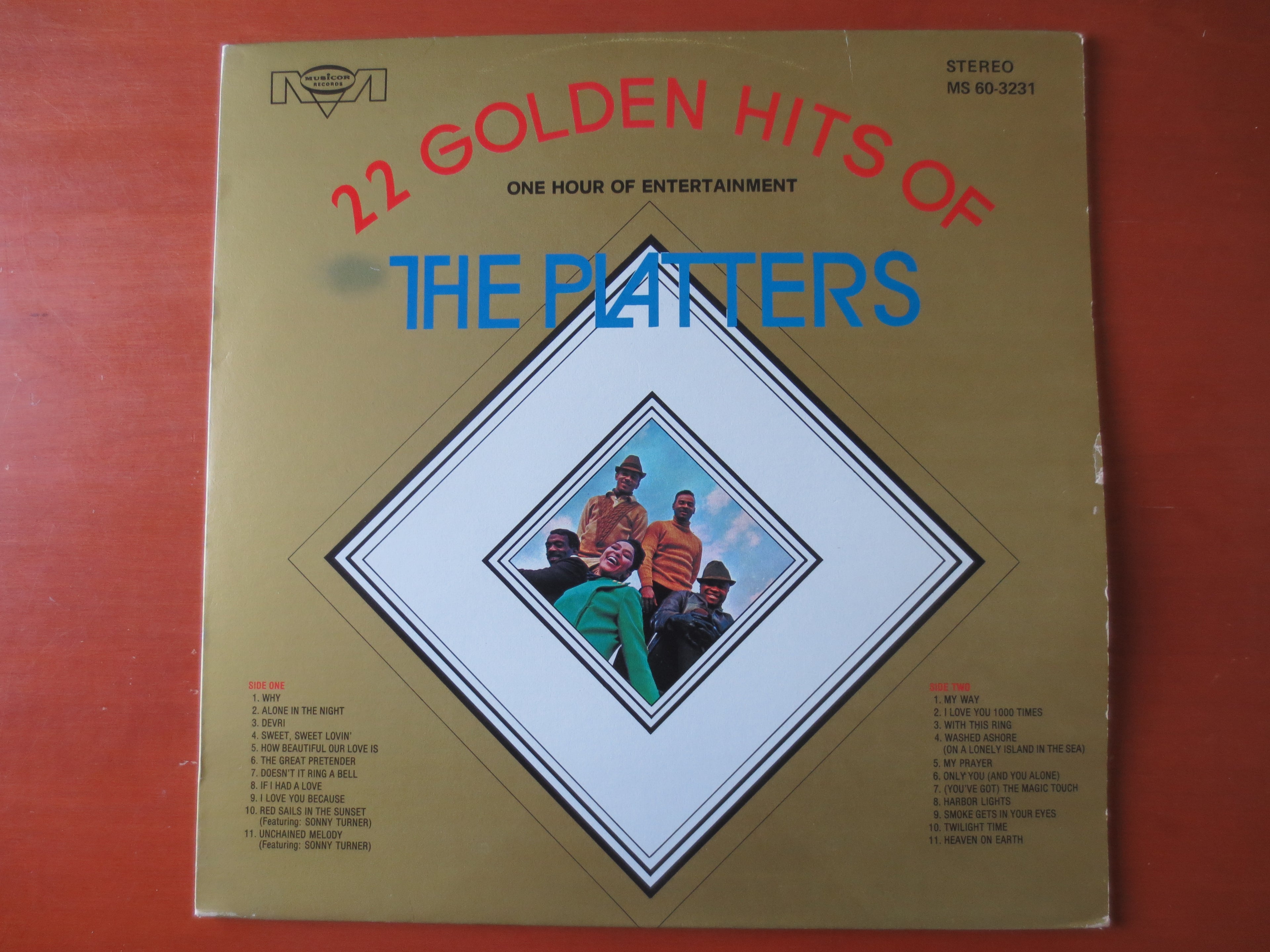 The Platters – 22 Golden Hits (1984) Vinyl LP
