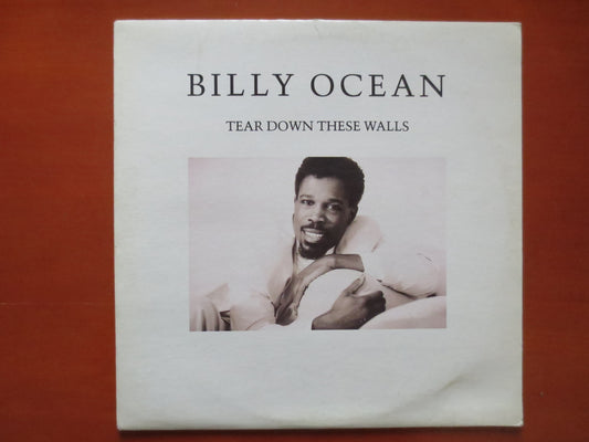 BILLY OCEAN, Tear Down These Walls, Billy Ocean Album, Vintage Vinyl, Billy Ocean Record, Billy Ocean Vinyl, 1988 Records