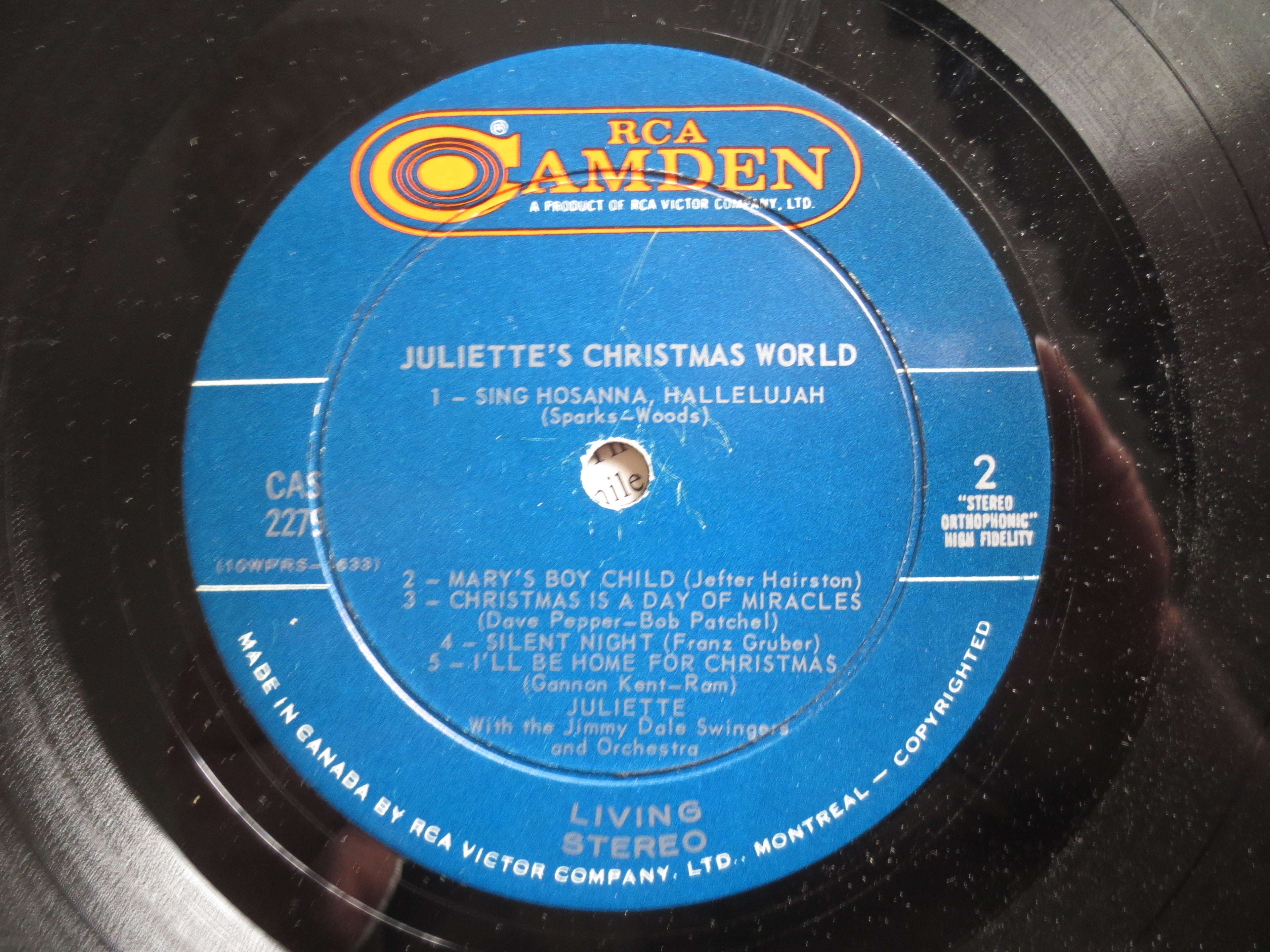 Juliette – Christmas World (1968) Vinyl LP