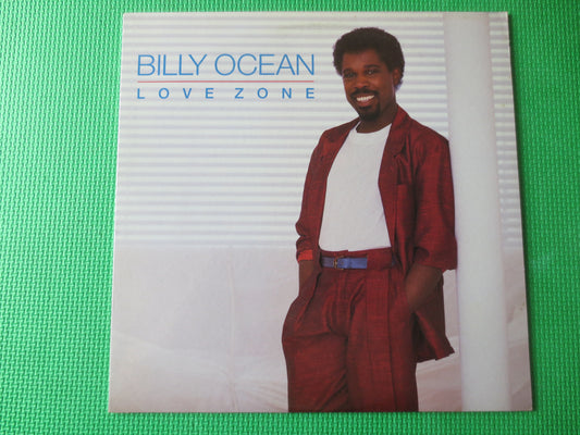 BILLY OCEAN, LOVE Zone, Billy Ocean Album, Vintage Vinyl, Billy Ocean Record, Disco Record, Billy Ocean Vinyl, 1986 Records