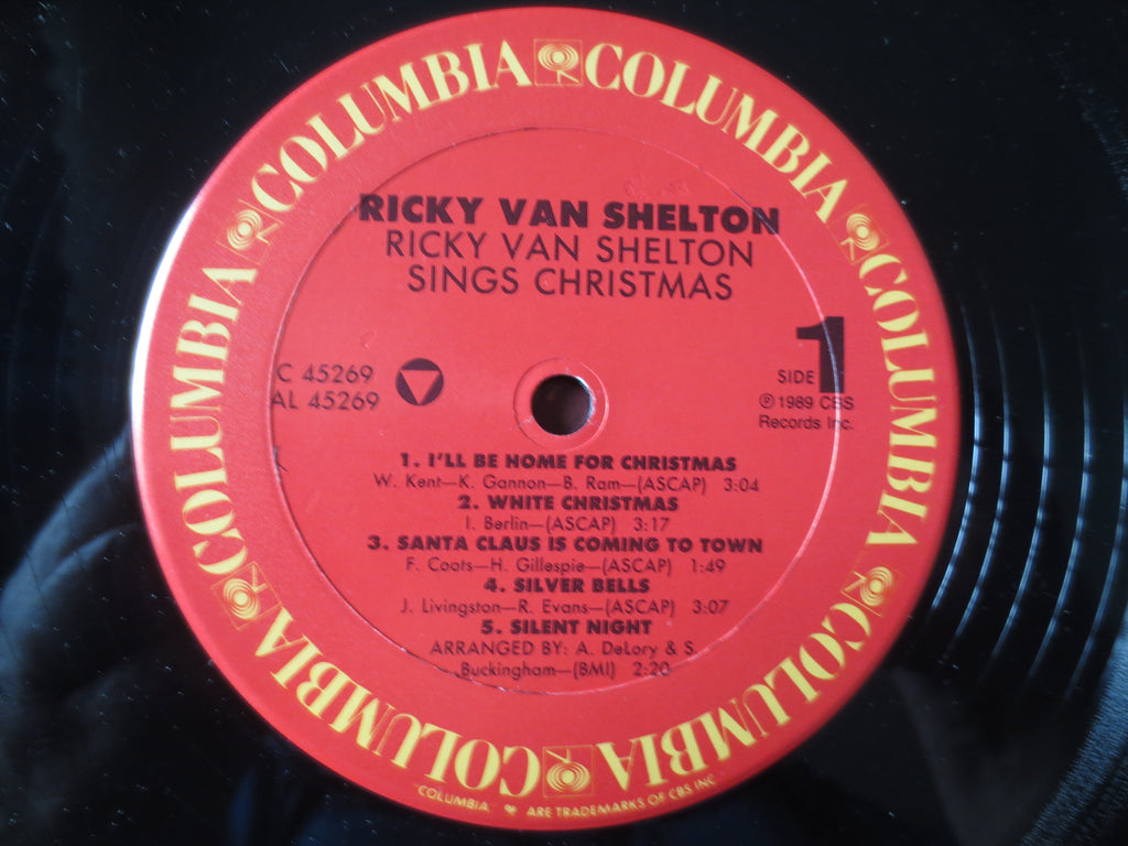 Ricky Van Shelton – Ricky Van Shelton Sings Christmas (1989) Vinyl LP