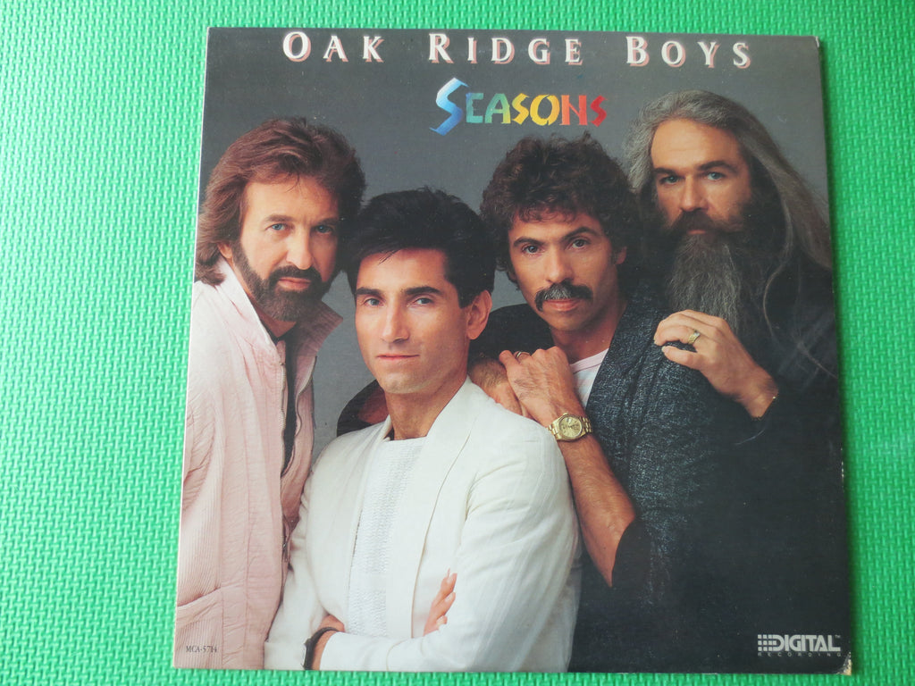 The OAK RIDGE BOYS, Seasons, Vintage Album, 1986 Record, Vinyl Lp