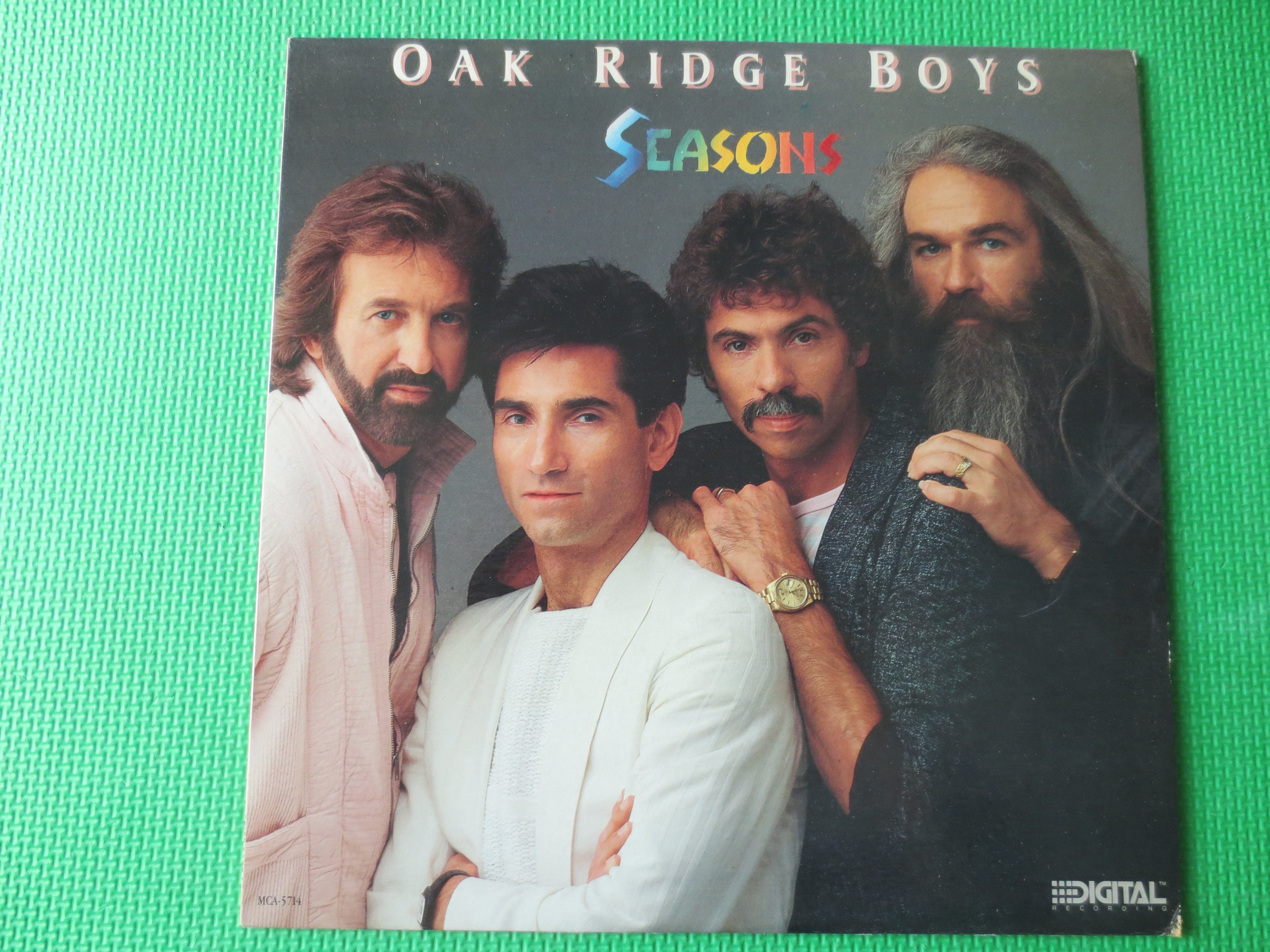 The OAK RIDGE BOYS, Seasons, Vintage Album, 1986 Record, Vinyl Lp