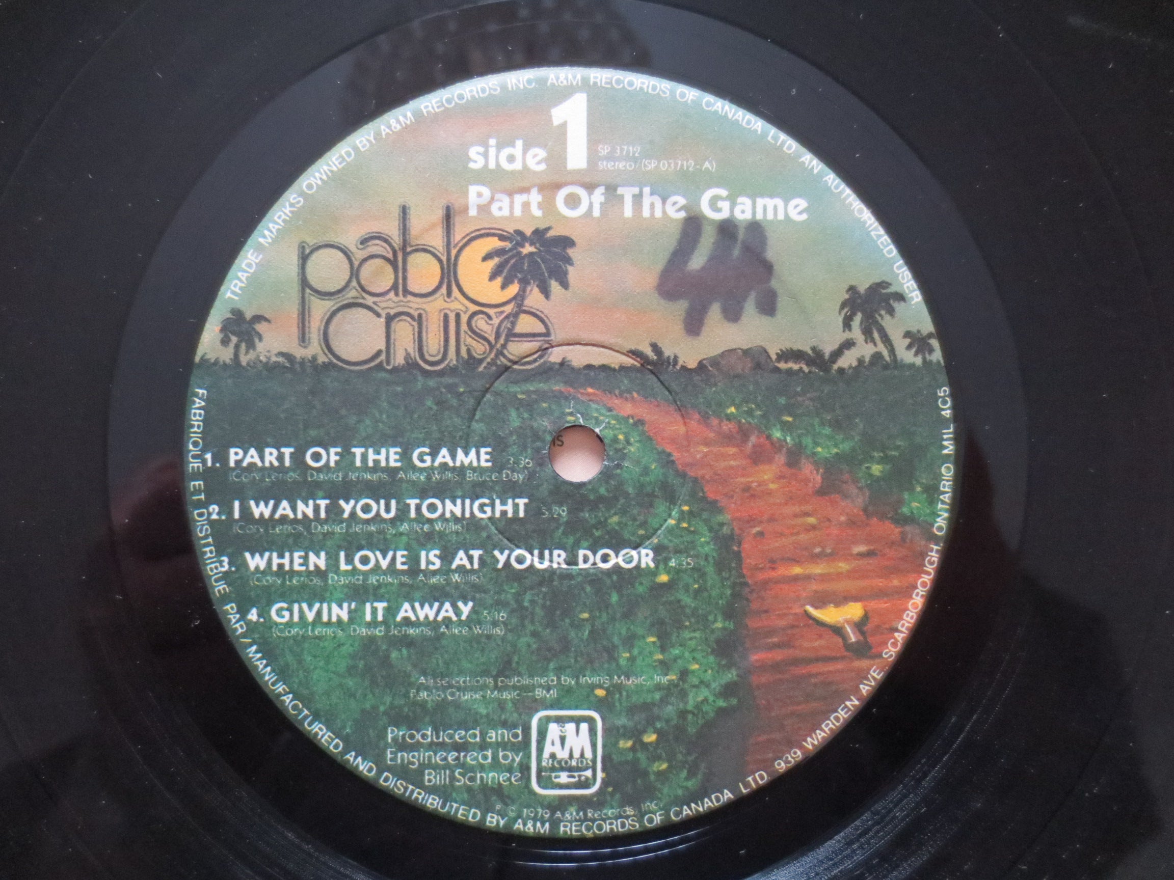 Pablo Cruise – Part of the Game (1979) [Vinyl LP]