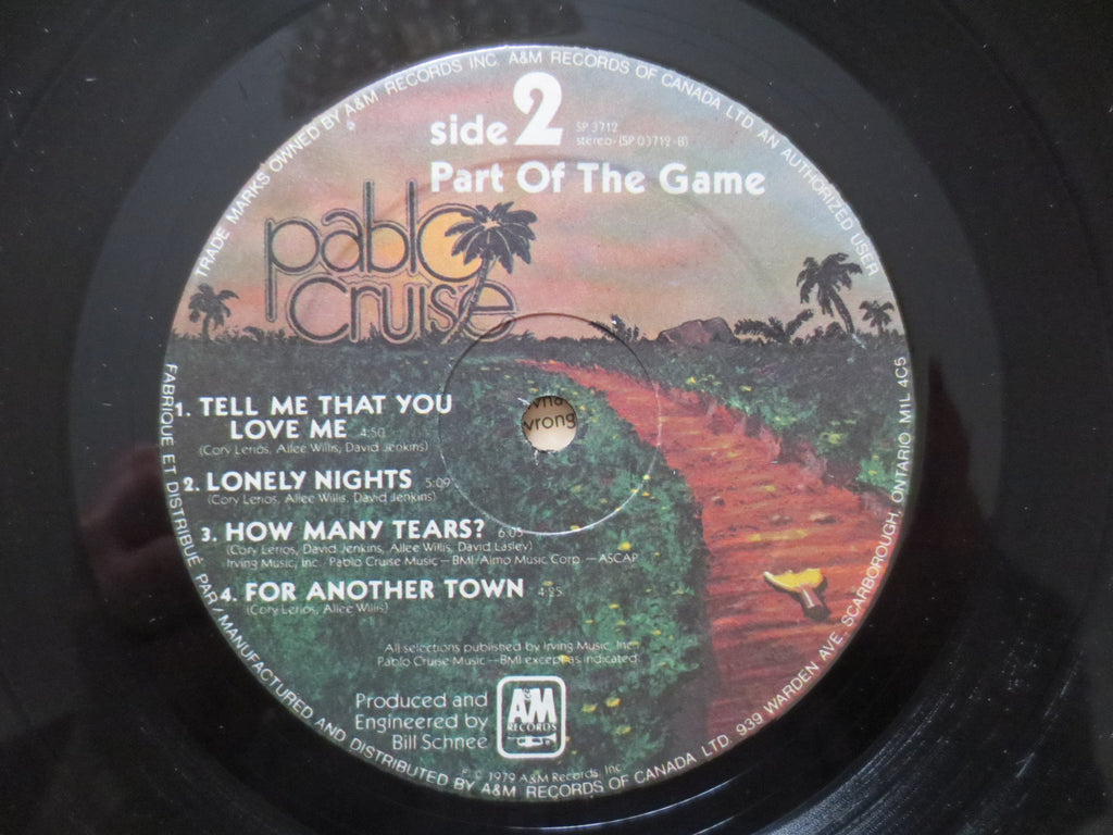 Pablo Cruise – Part of the Game (1979) [Vinyl LP]