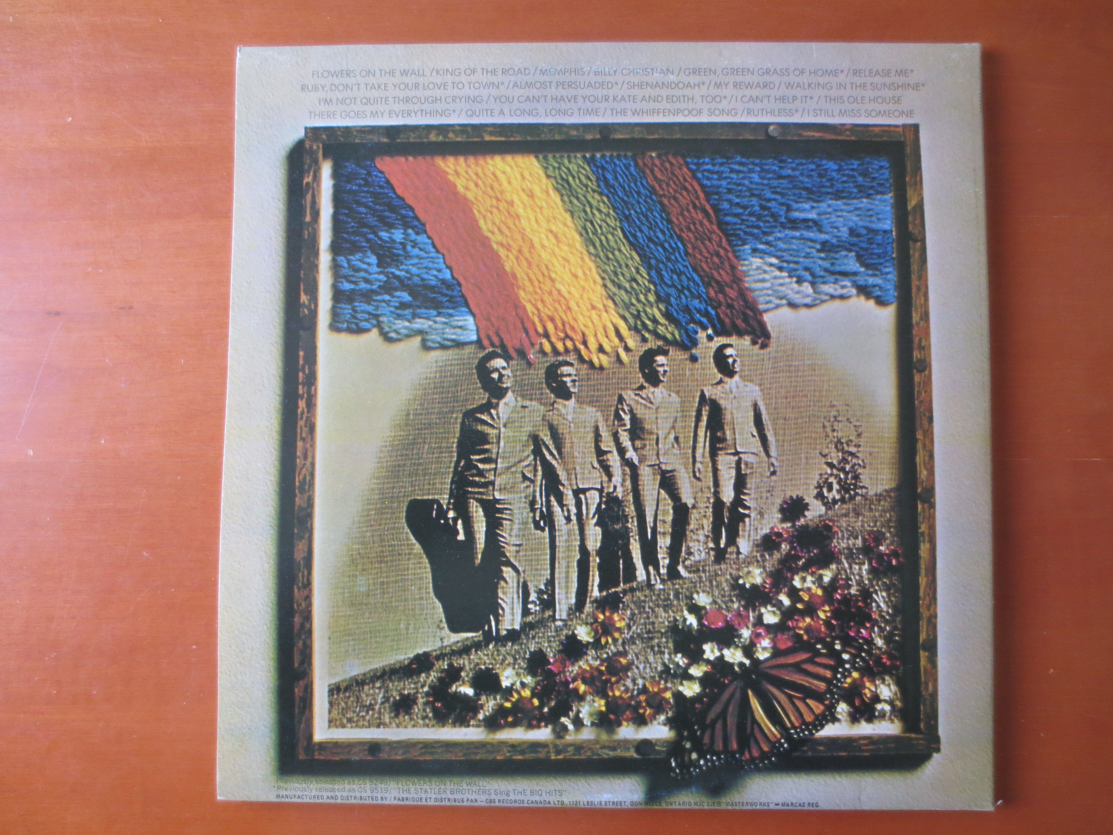 The Statler Brothers – The World Of (1972) Vinyl 2xLP