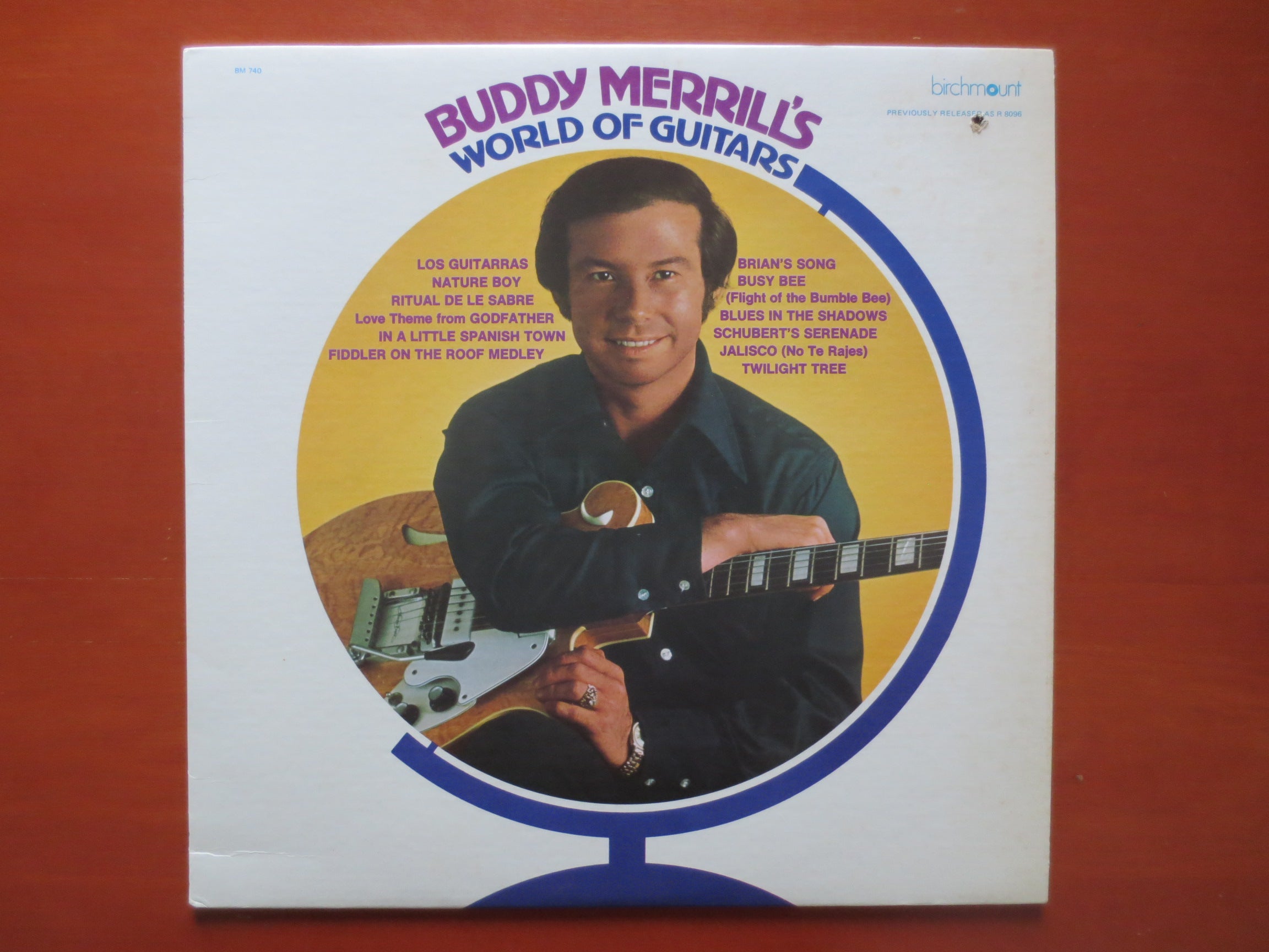 Buddy Merrill – World of Guitars (1972) Vinyl LP