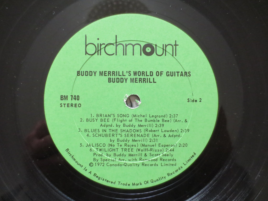 Buddy Merrill – World of Guitars (1972) Vinyl LP
