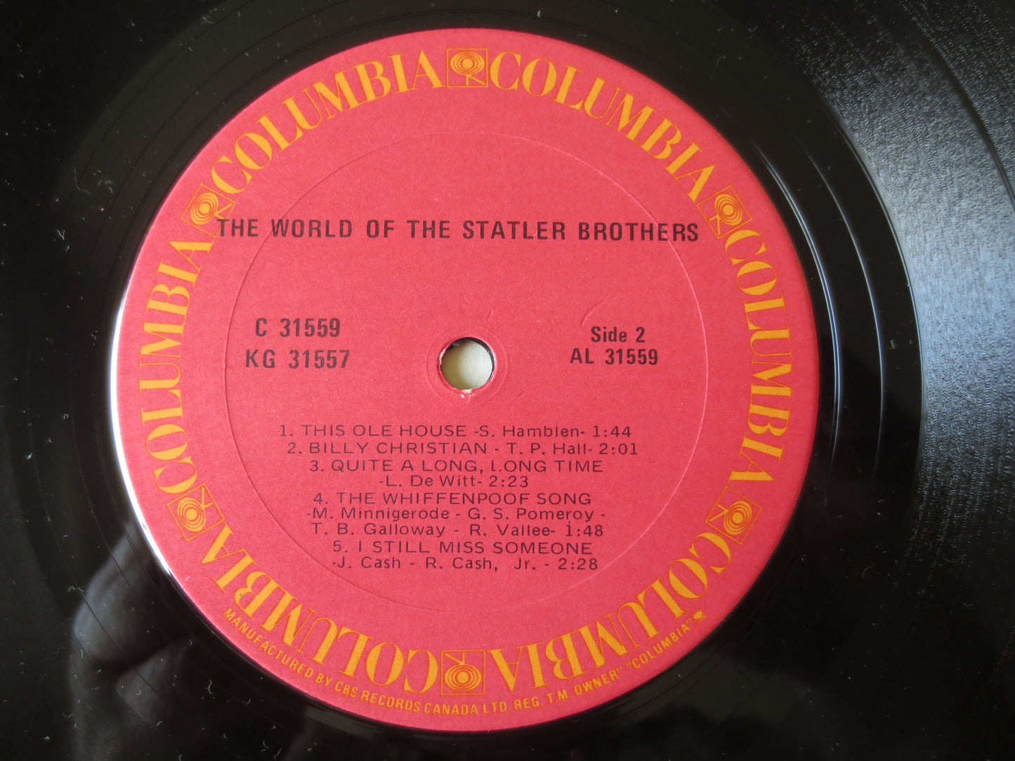 The STATLER BROTHERS, The WORLD of ,Vinyl, Vintage Vinyl, Record Vinyl, Country Records, Vinyl Records, lps, 1972 Records