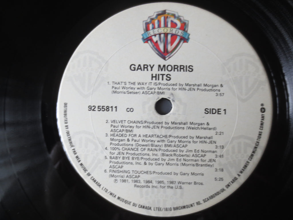Gary Morris – Hits (1987) Vinyl LP