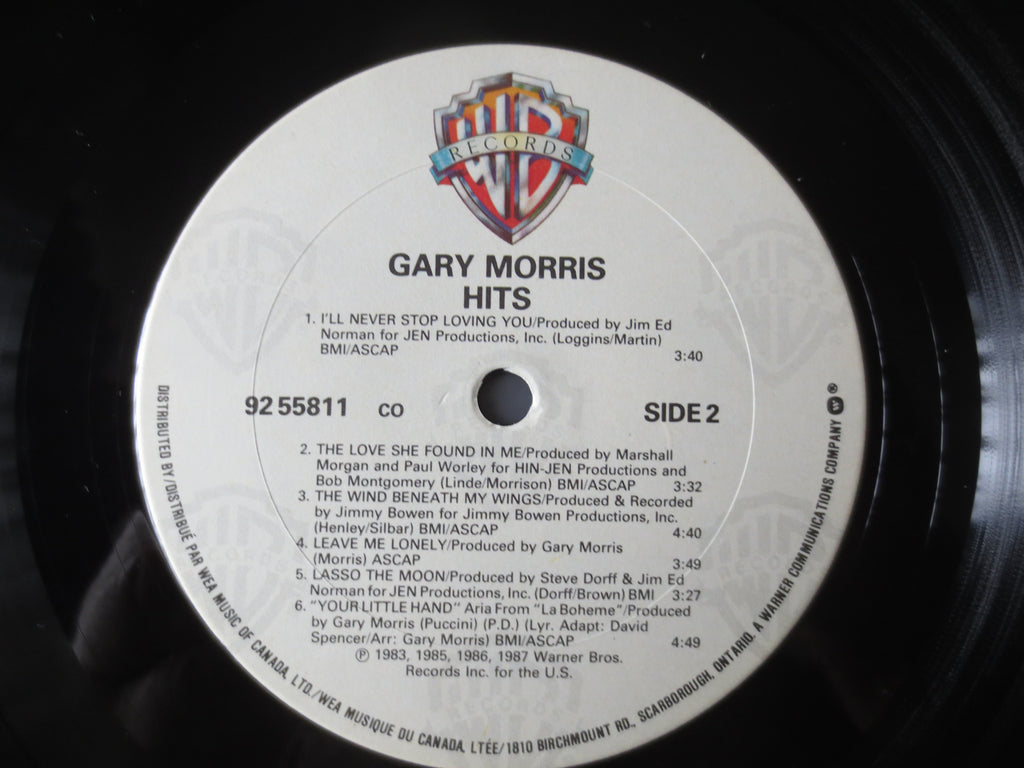 Gary Morris – Hits (1987) Vinyl LP