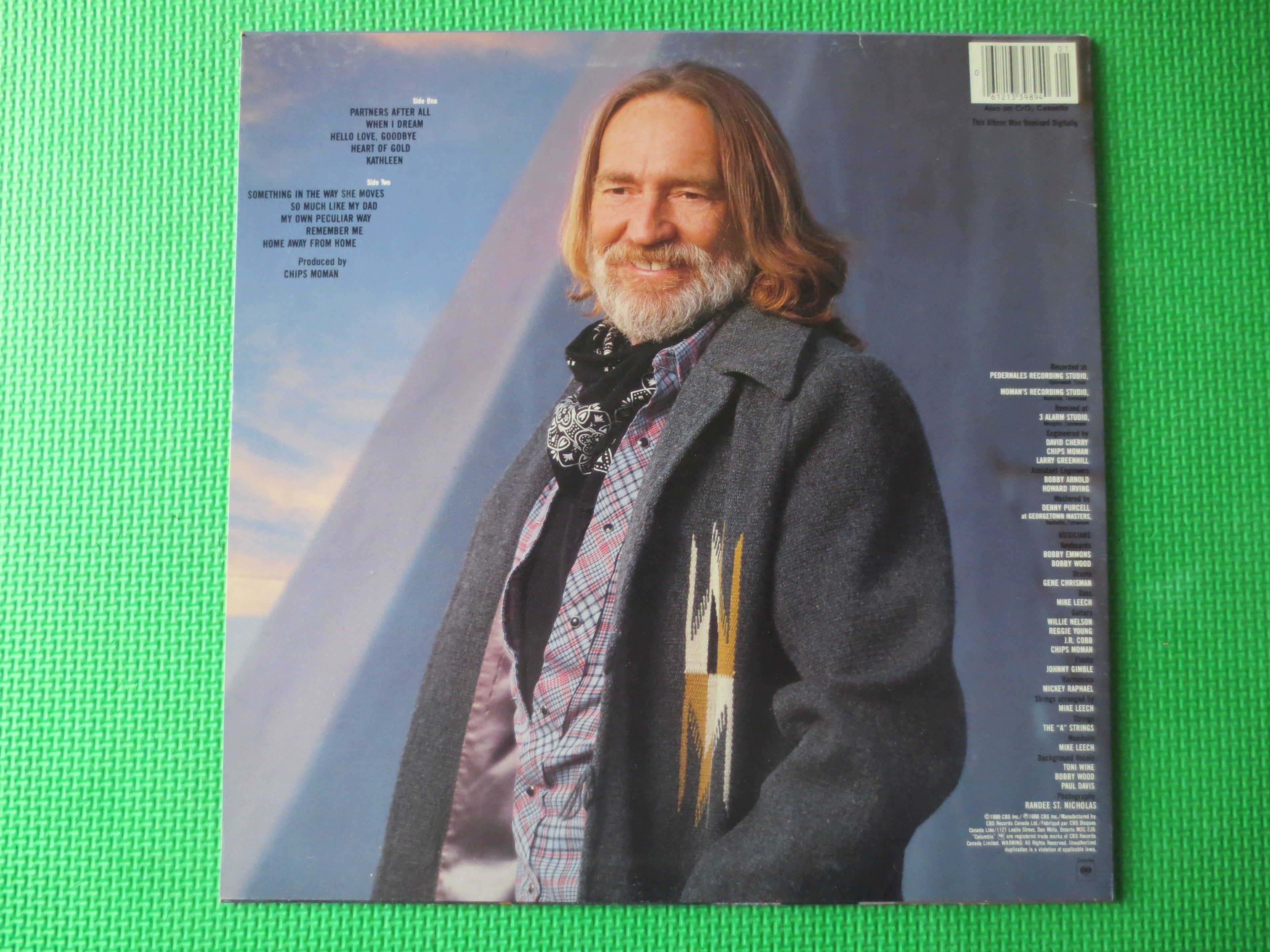Willie Nelson – Partners (1986) Vinyl LP